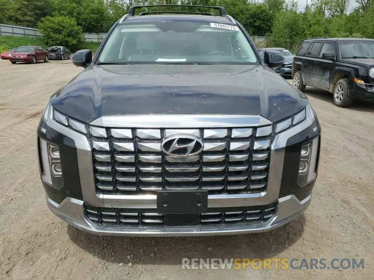 5 Photograph of a damaged car KM8R7DGE5RU785211 HYUNDAI PALISADE 2024
