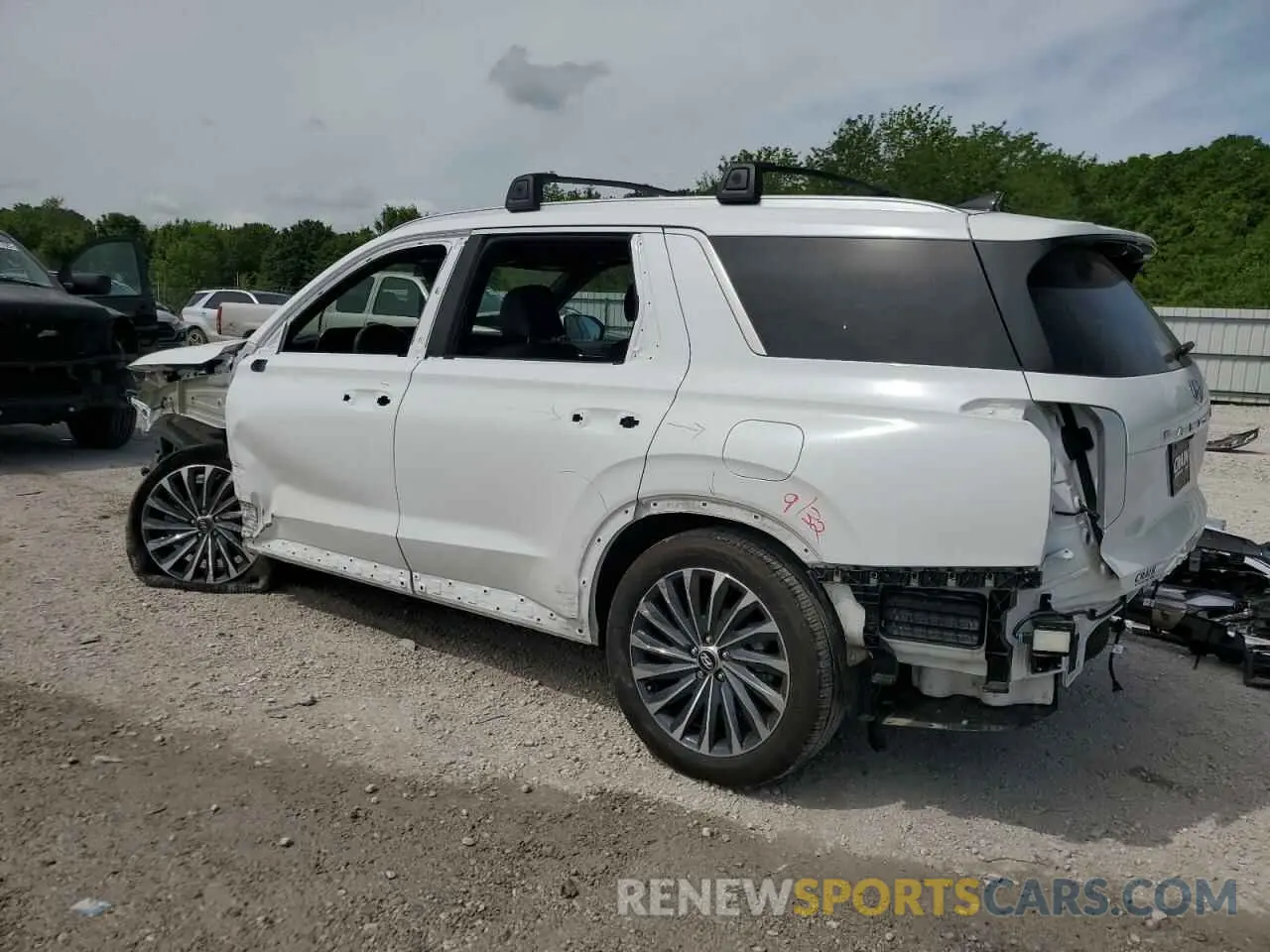 2 Photograph of a damaged car KM8R7DGE5RU788688 HYUNDAI PALISADE 2024