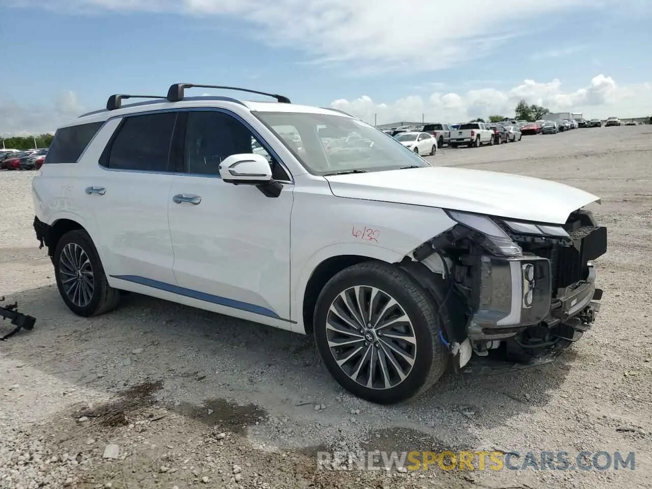 4 Photograph of a damaged car KM8R7DGE5RU788688 HYUNDAI PALISADE 2024