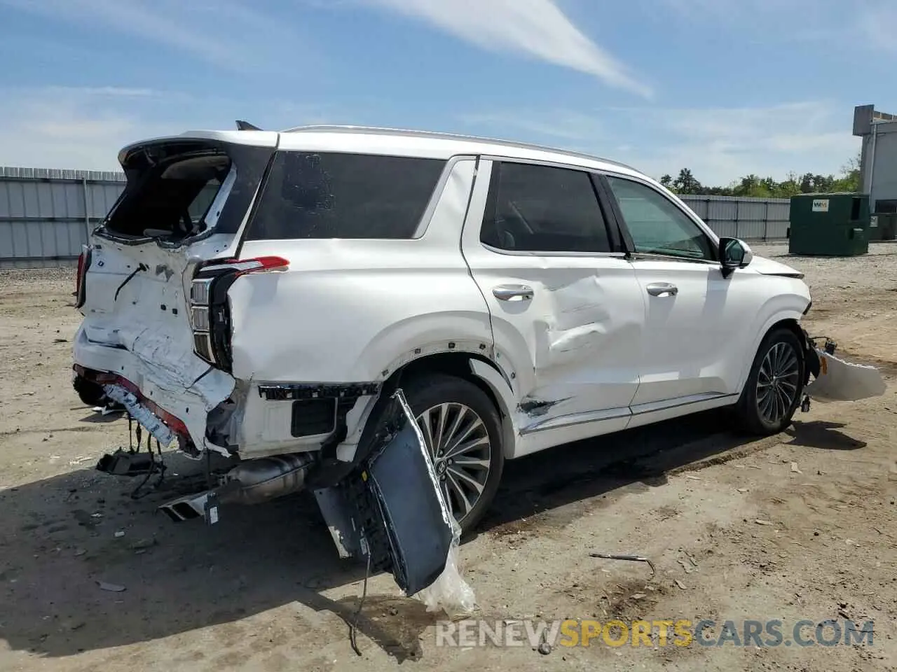 3 Photograph of a damaged car KM8R7DGE6RU661545 HYUNDAI PALISADE 2024