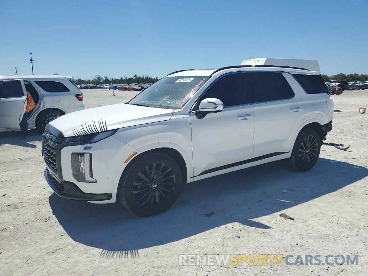 1 Photograph of a damaged car KM8R7DGE6RU690916 HYUNDAI PALISADE 2024