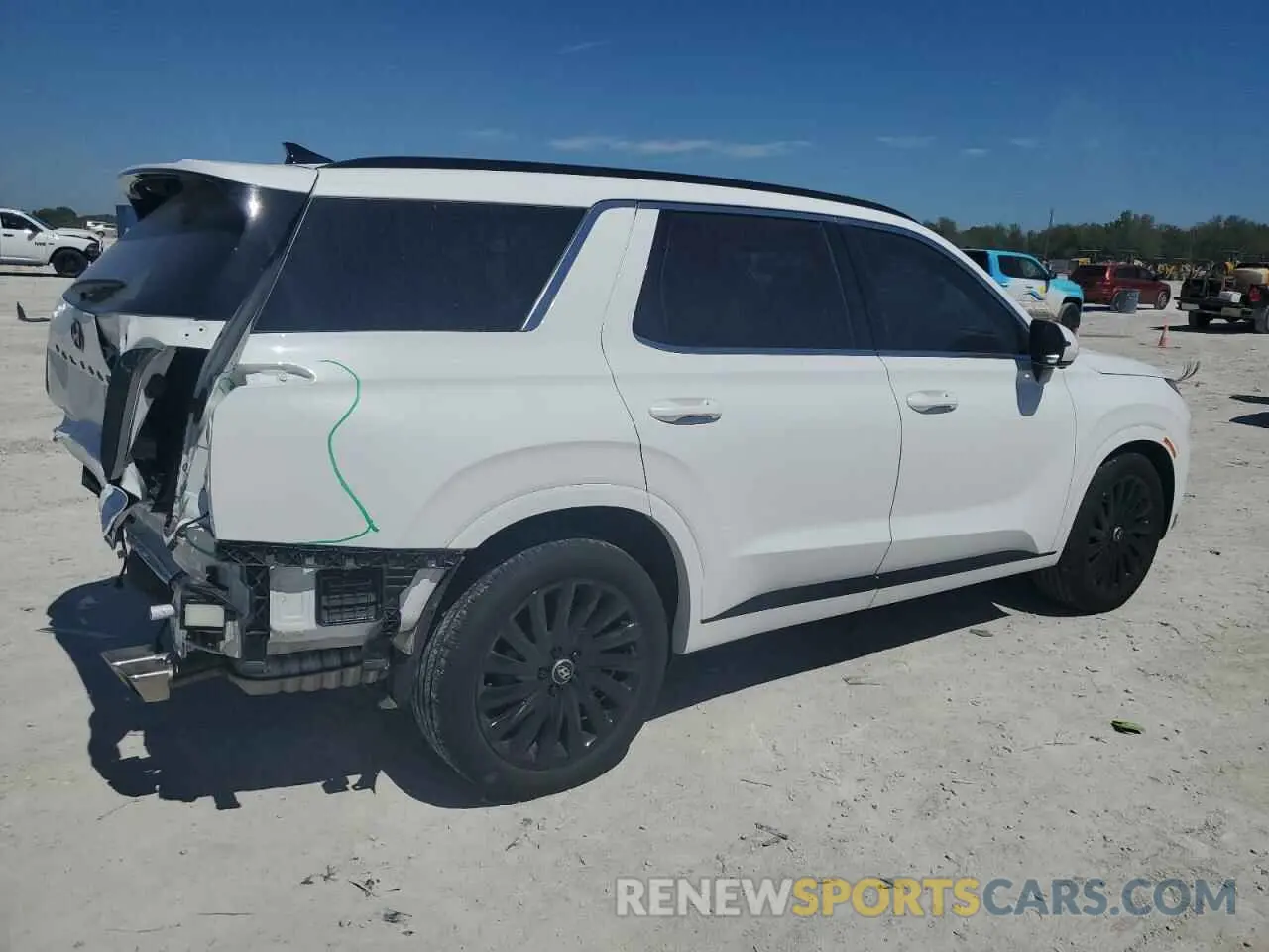 3 Photograph of a damaged car KM8R7DGE6RU690916 HYUNDAI PALISADE 2024