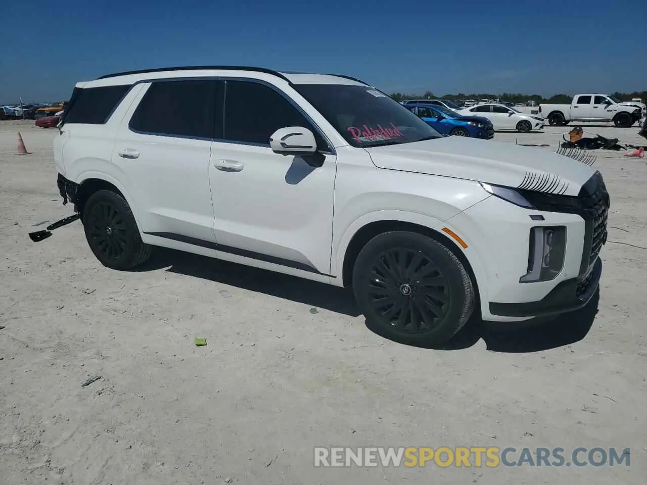4 Photograph of a damaged car KM8R7DGE6RU690916 HYUNDAI PALISADE 2024