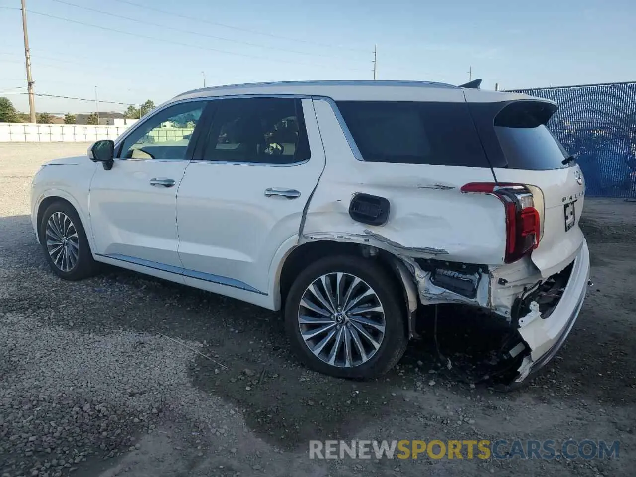 2 Photograph of a damaged car KM8R7DGE6RU715328 HYUNDAI PALISADE 2024
