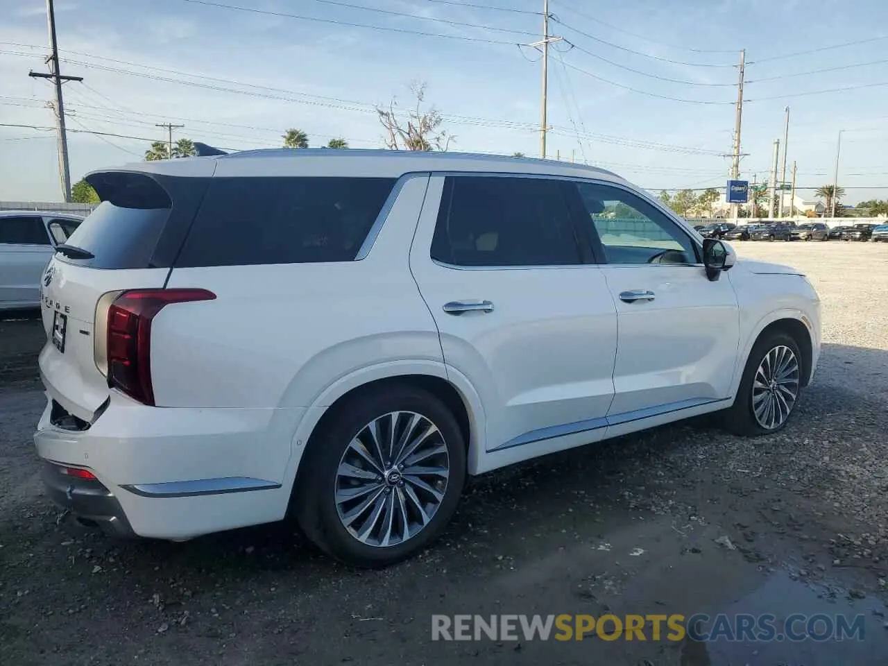 3 Photograph of a damaged car KM8R7DGE6RU715328 HYUNDAI PALISADE 2024