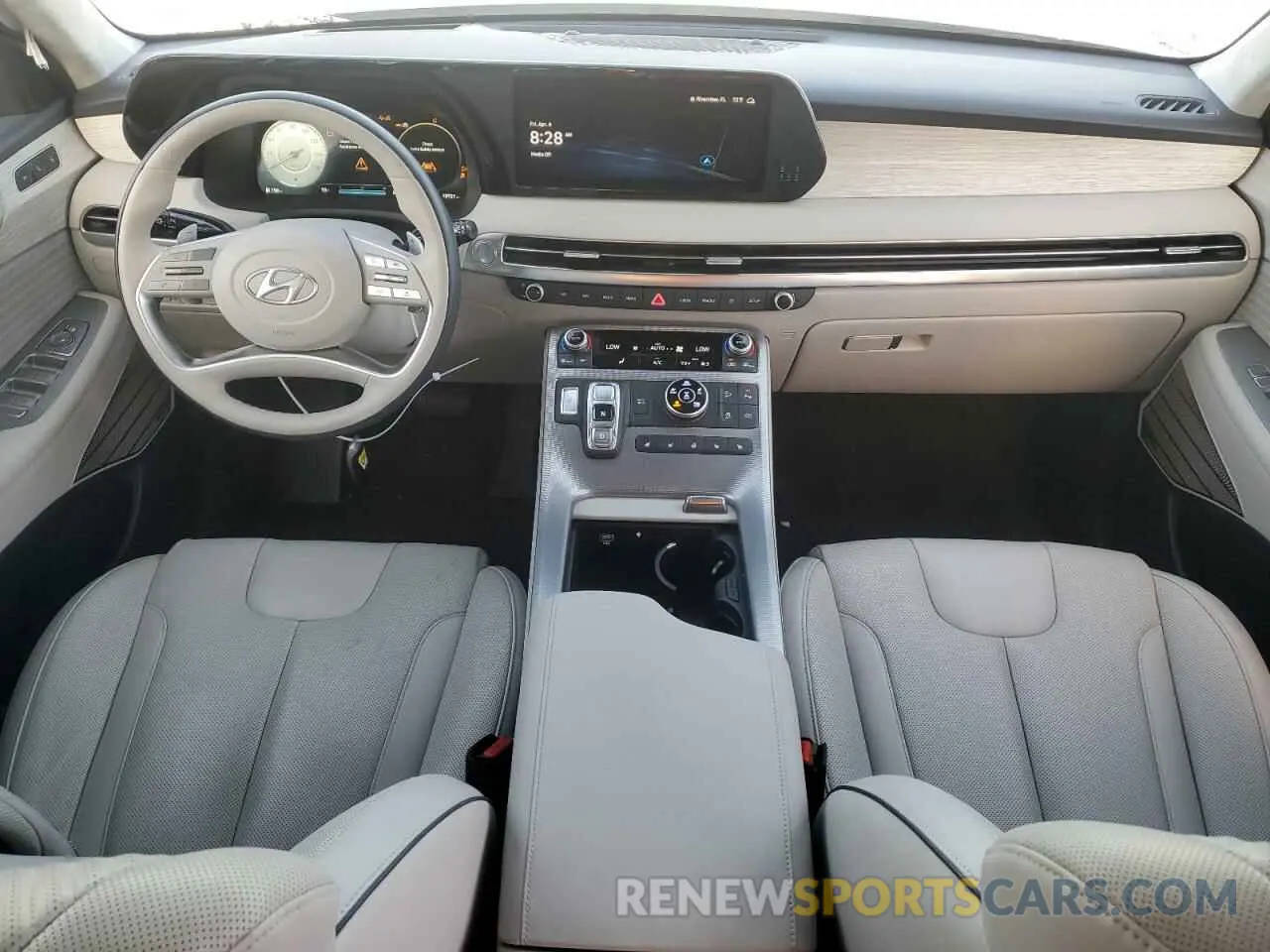 8 Photograph of a damaged car KM8R7DGE6RU715328 HYUNDAI PALISADE 2024