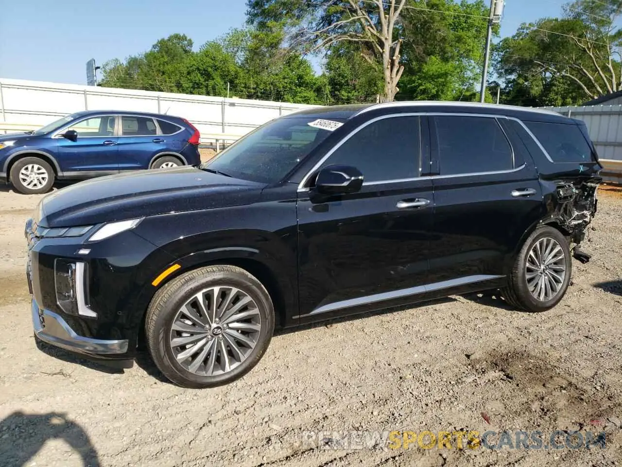 1 Photograph of a damaged car KM8R7DGE6RU757952 HYUNDAI PALISADE 2024