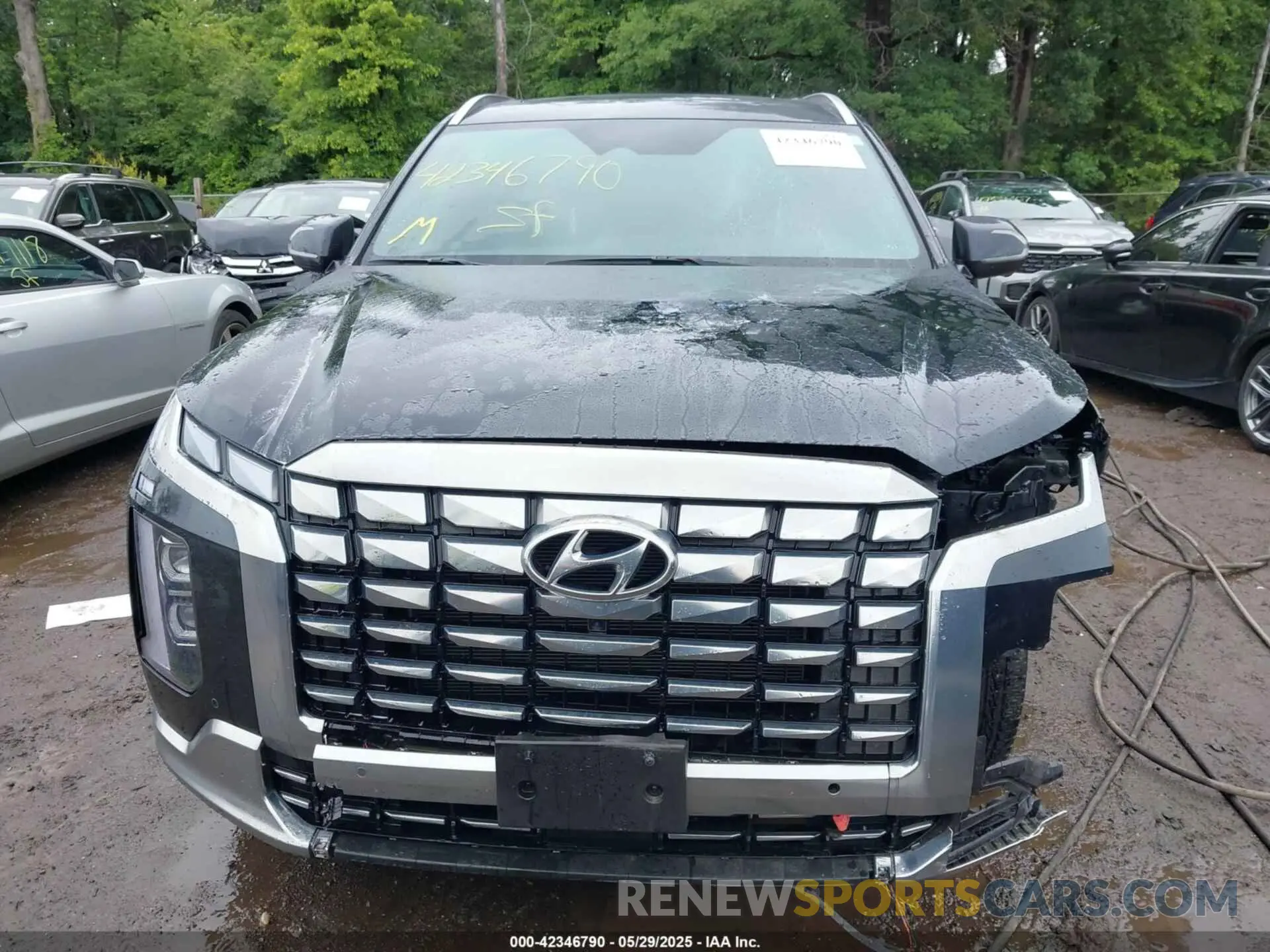 12 Photograph of a damaged car KM8R7DGE7RU650635 HYUNDAI PALISADE 2024