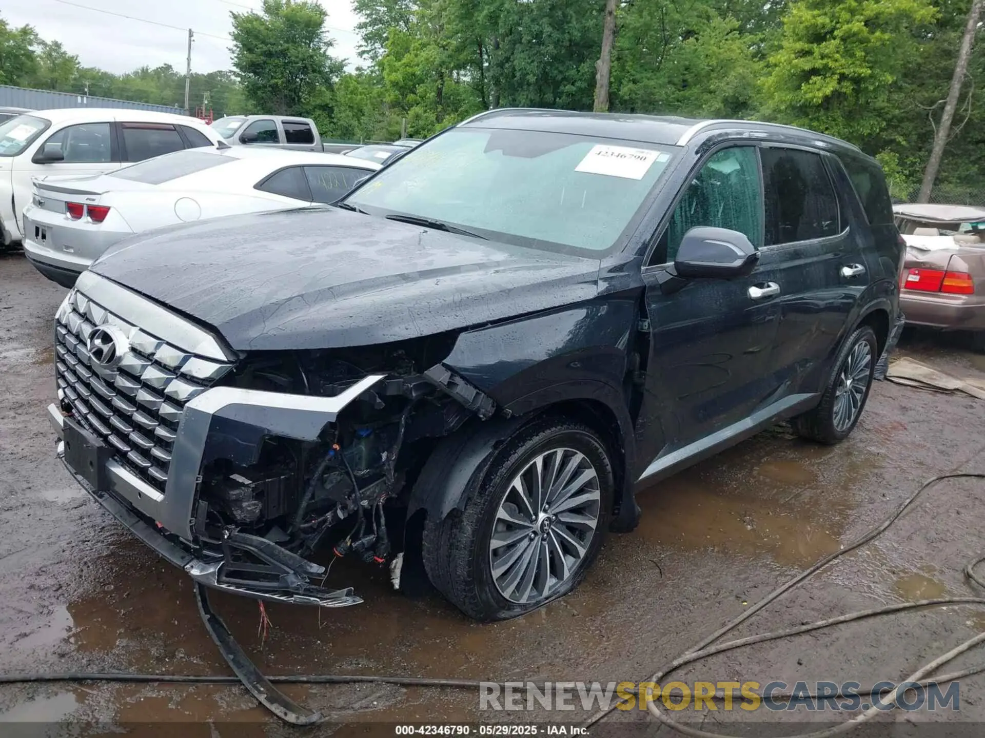 2 Photograph of a damaged car KM8R7DGE7RU650635 HYUNDAI PALISADE 2024