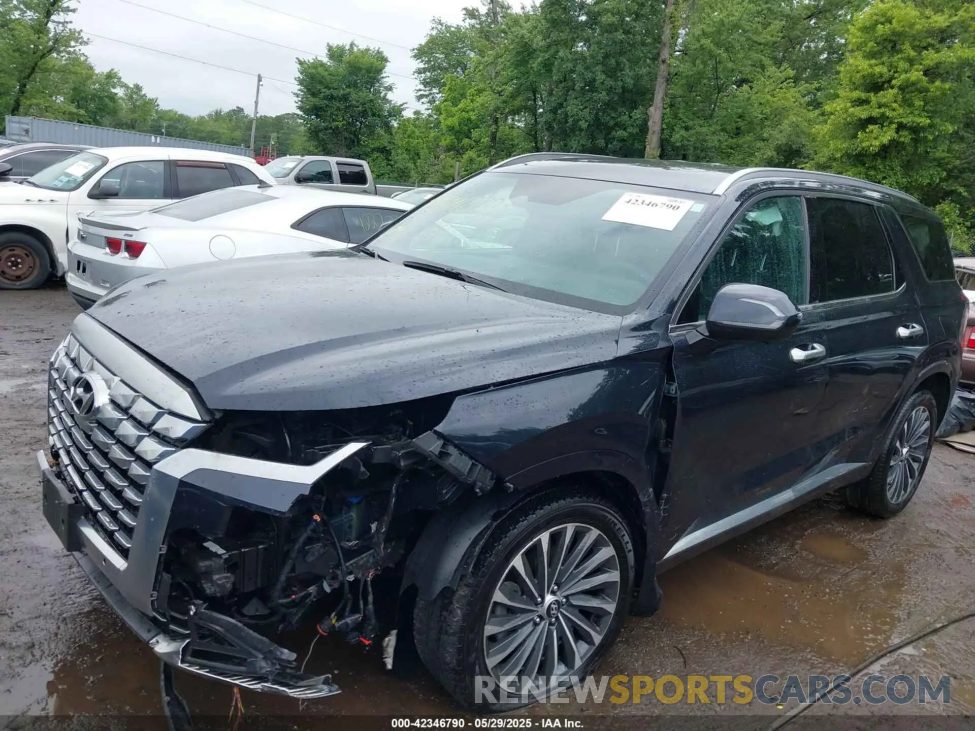 6 Photograph of a damaged car KM8R7DGE7RU650635 HYUNDAI PALISADE 2024