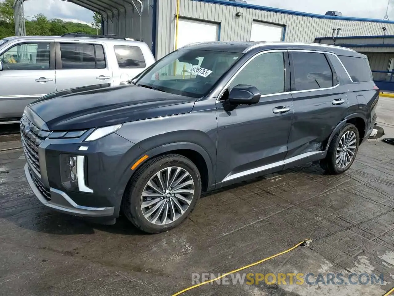 1 Photograph of a damaged car KM8R7DGE7RU661909 HYUNDAI PALISADE 2024
