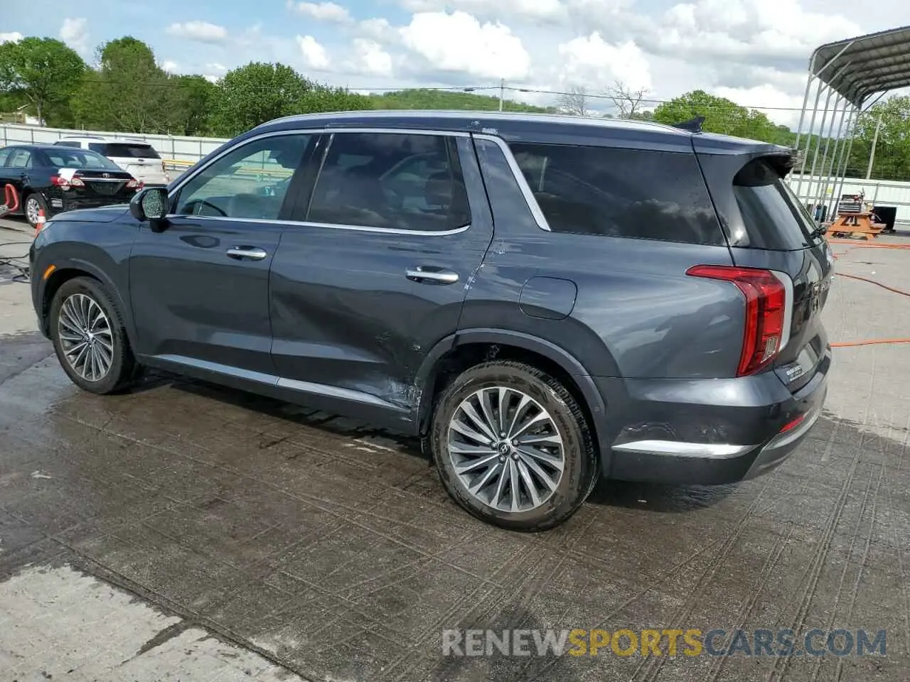 2 Photograph of a damaged car KM8R7DGE7RU661909 HYUNDAI PALISADE 2024