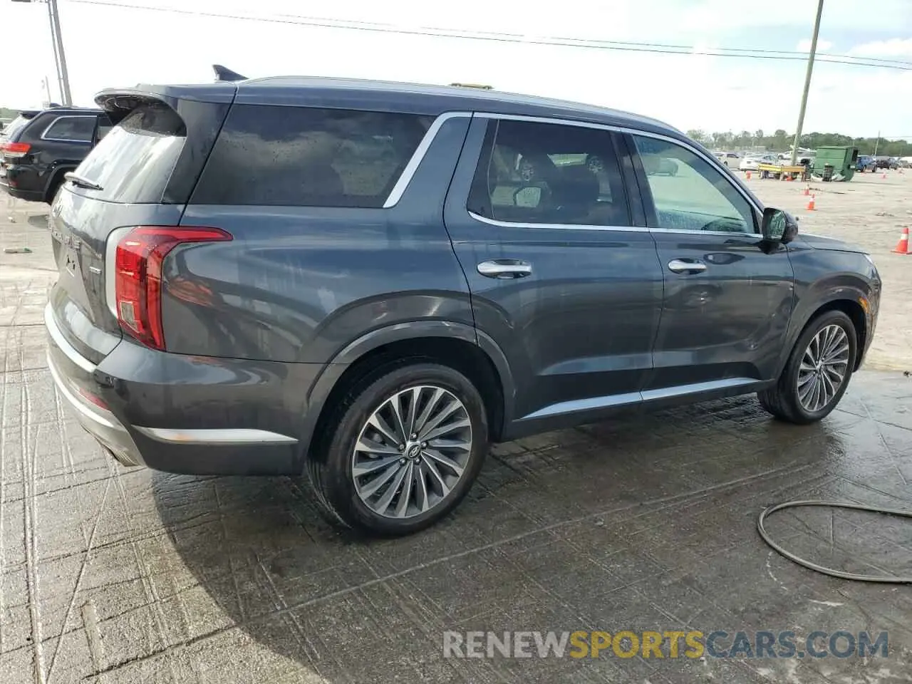 3 Photograph of a damaged car KM8R7DGE7RU661909 HYUNDAI PALISADE 2024