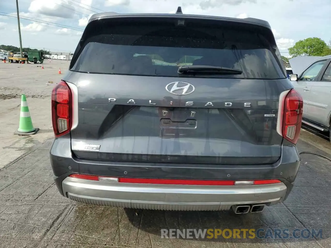 6 Photograph of a damaged car KM8R7DGE7RU661909 HYUNDAI PALISADE 2024