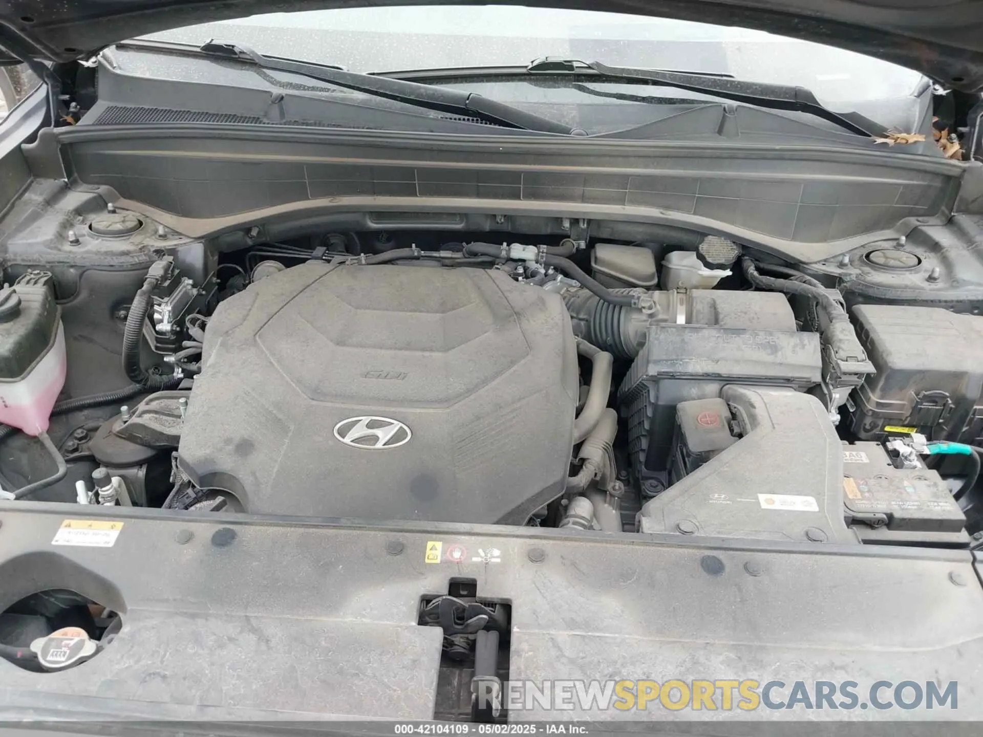 10 Photograph of a damaged car KM8R7DGE7RU687572 HYUNDAI PALISADE 2024