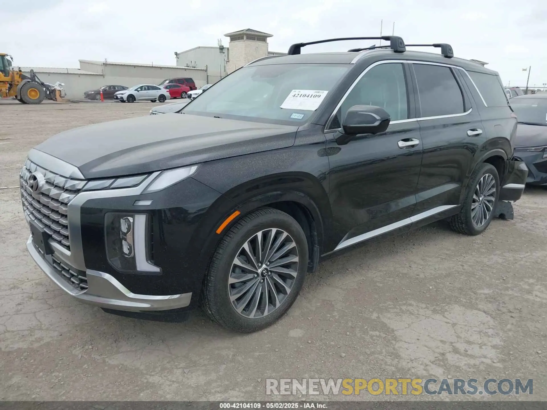 2 Photograph of a damaged car KM8R7DGE7RU687572 HYUNDAI PALISADE 2024