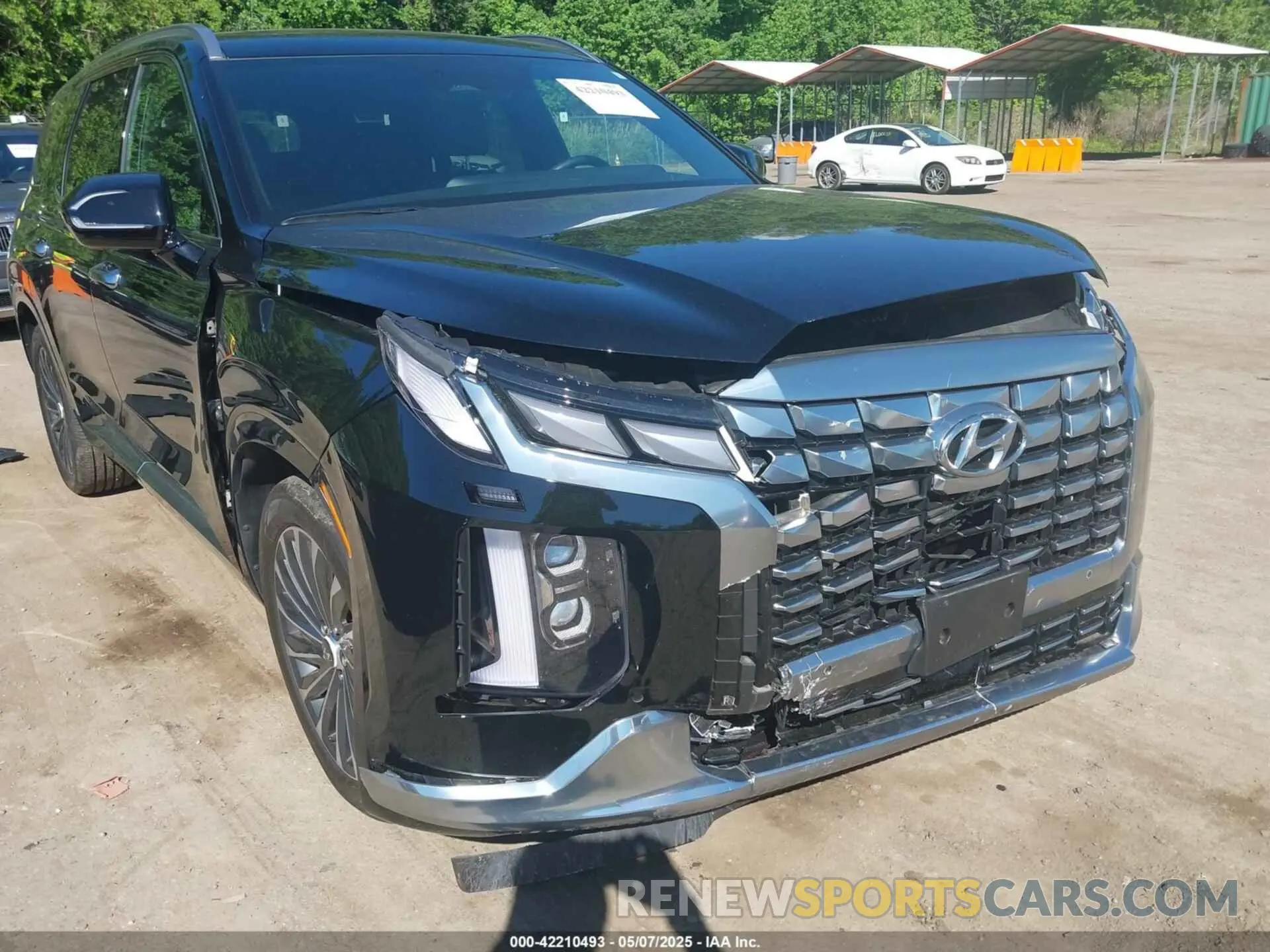 6 Photograph of a damaged car KM8R7DGE7RU795772 HYUNDAI PALISADE 2024
