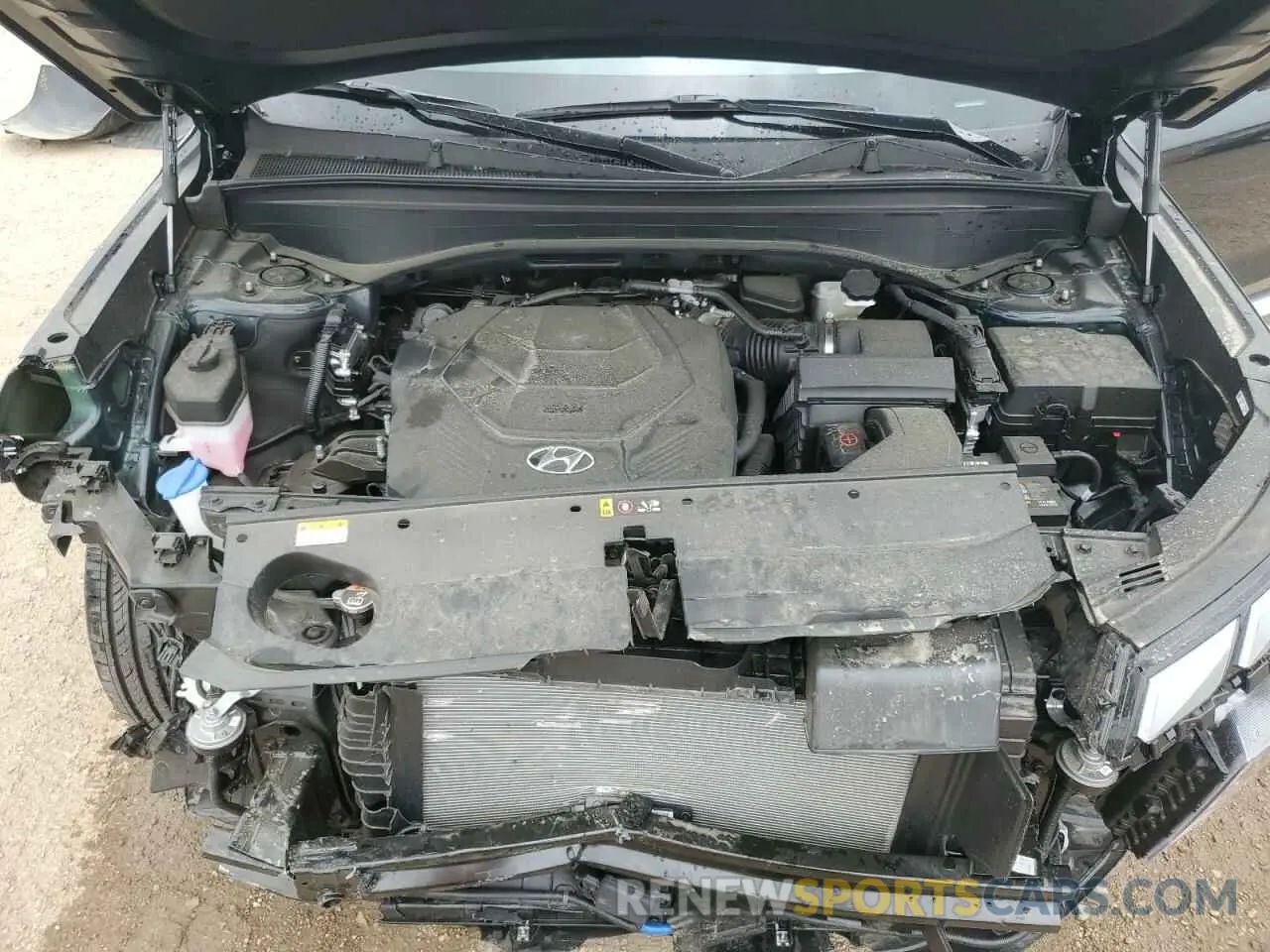 12 Photograph of a damaged car KM8R7DGE8RU656184 HYUNDAI PALISADE 2024