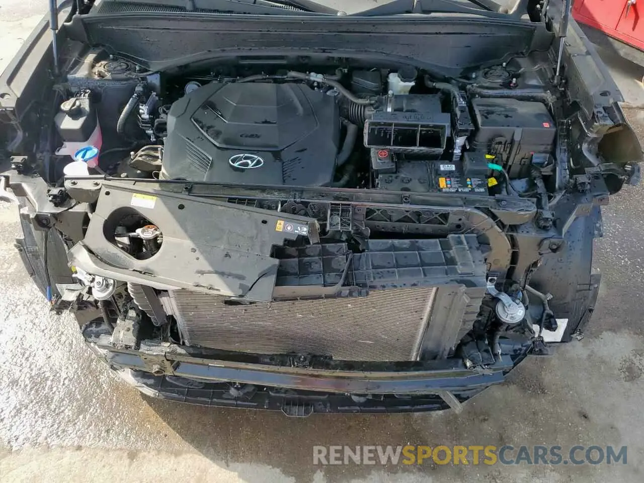 12 Photograph of a damaged car KM8R7DGE8RU722149 HYUNDAI PALISADE 2024