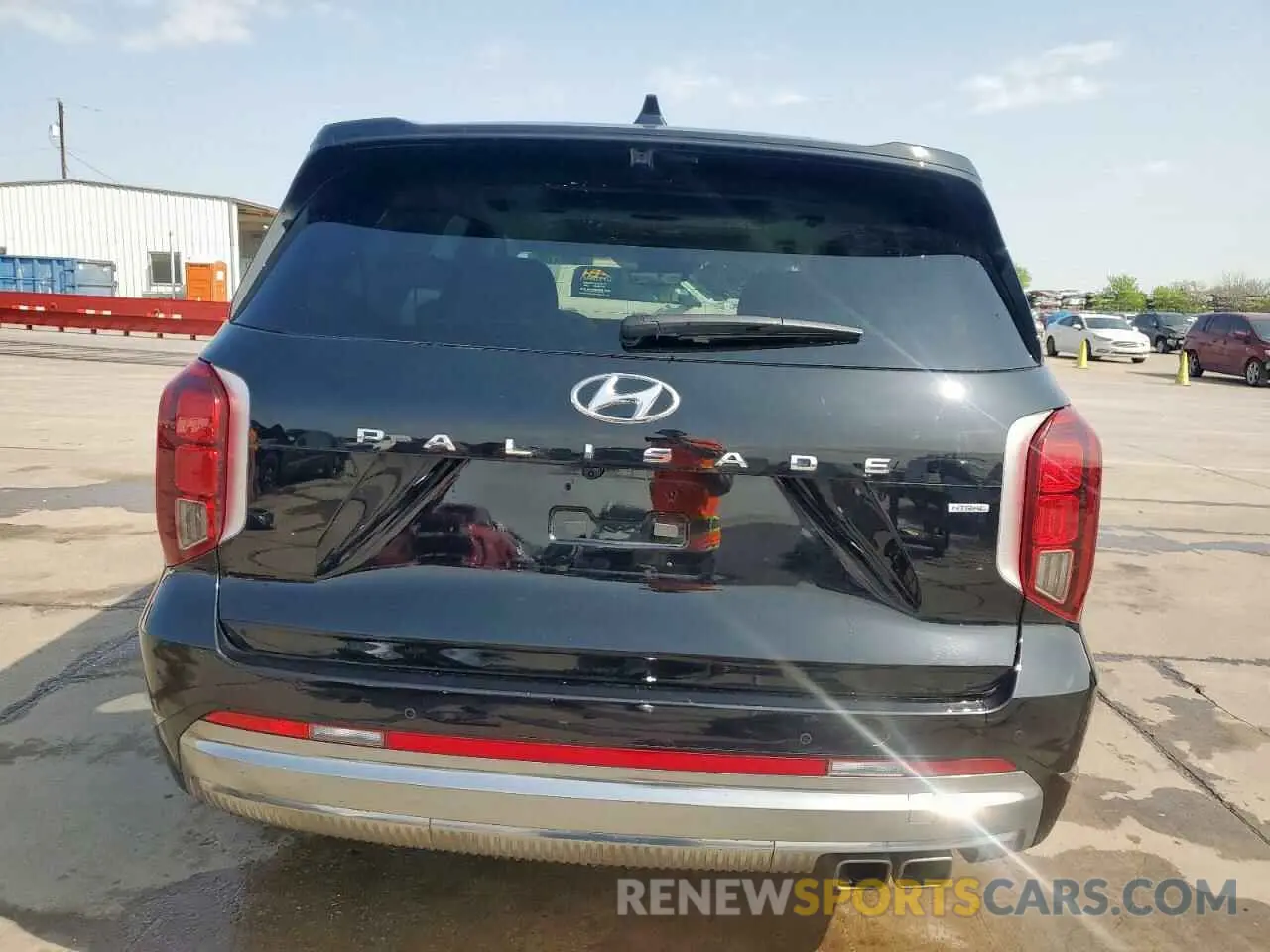 6 Photograph of a damaged car KM8R7DGE8RU722149 HYUNDAI PALISADE 2024