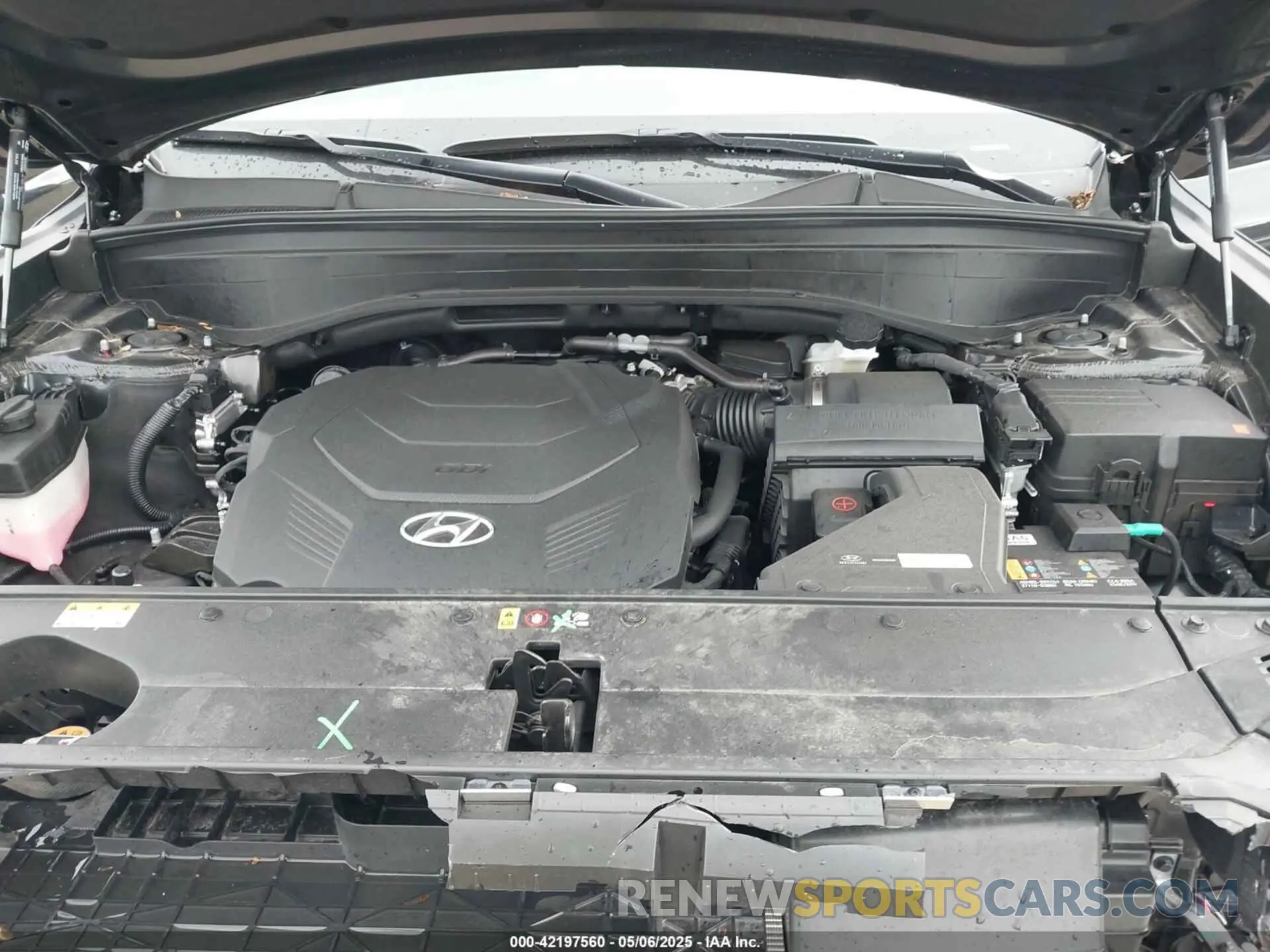 10 Photograph of a damaged car KM8R7DGE8RU745060 HYUNDAI PALISADE 2024
