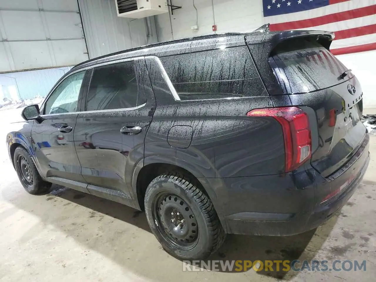 2 Photograph of a damaged car KM8R7DGE8RU762683 HYUNDAI PALISADE 2024