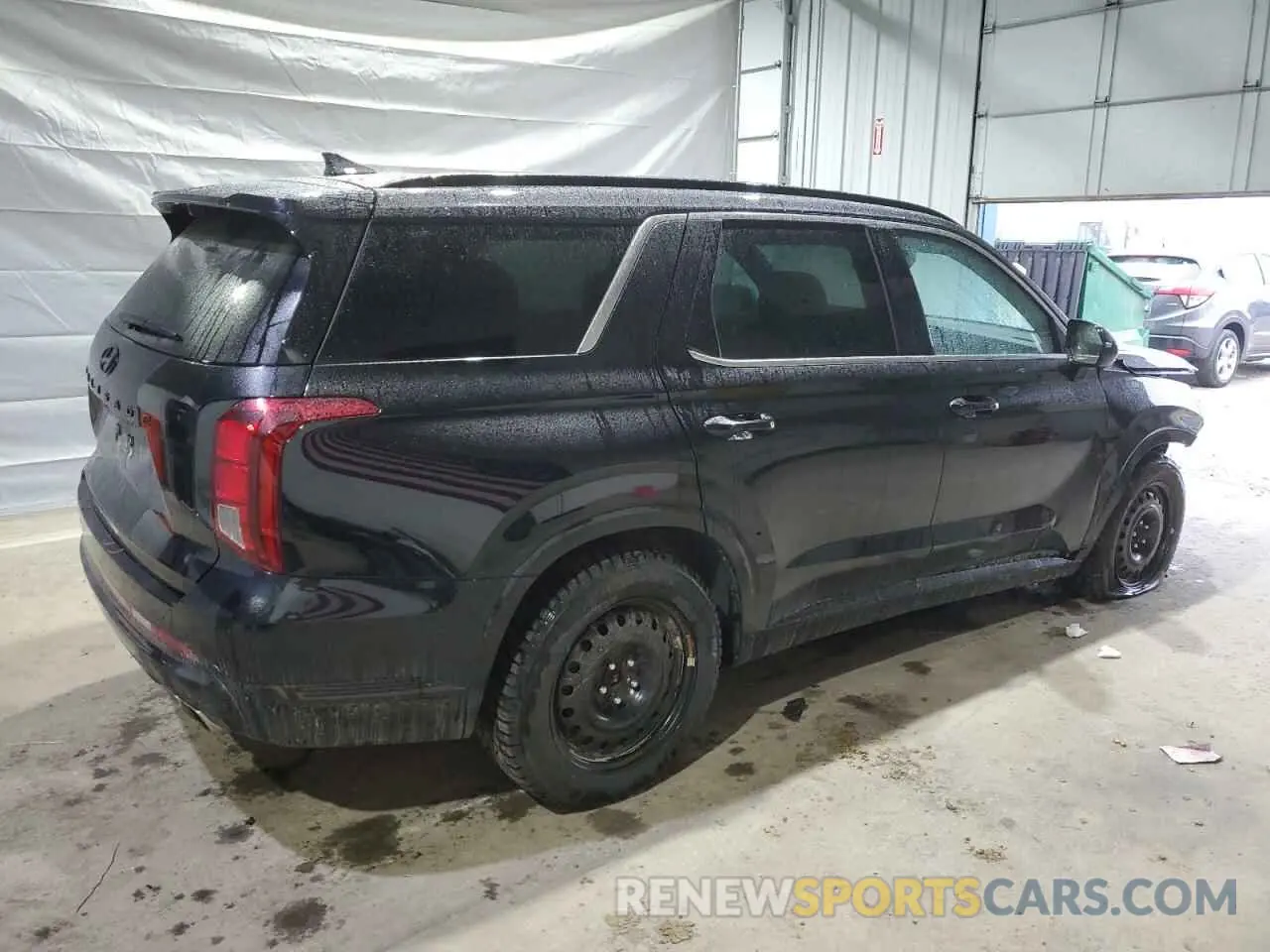 3 Photograph of a damaged car KM8R7DGE8RU762683 HYUNDAI PALISADE 2024