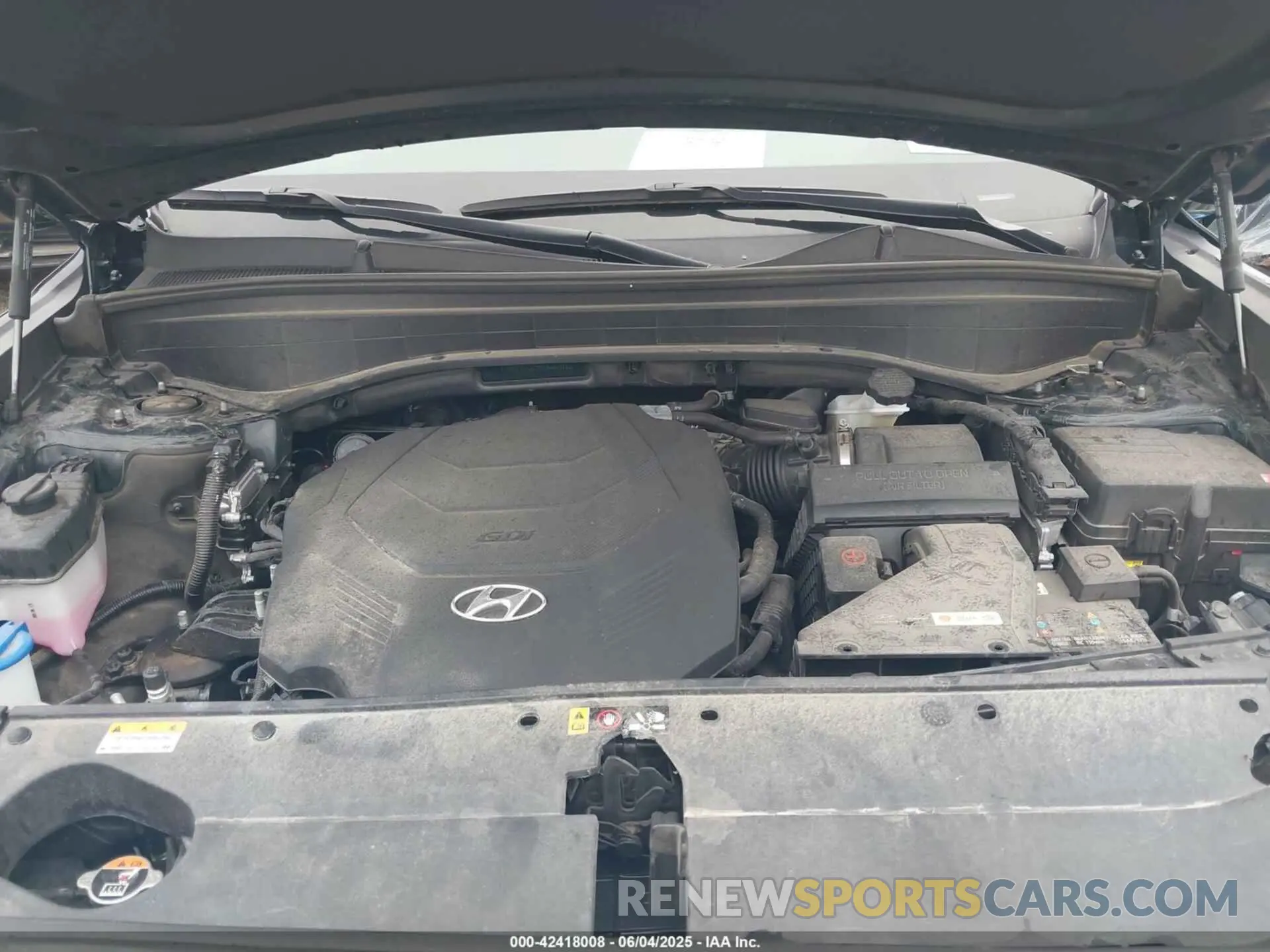 10 Photograph of a damaged car KM8R7DGE9RU682812 HYUNDAI PALISADE 2024