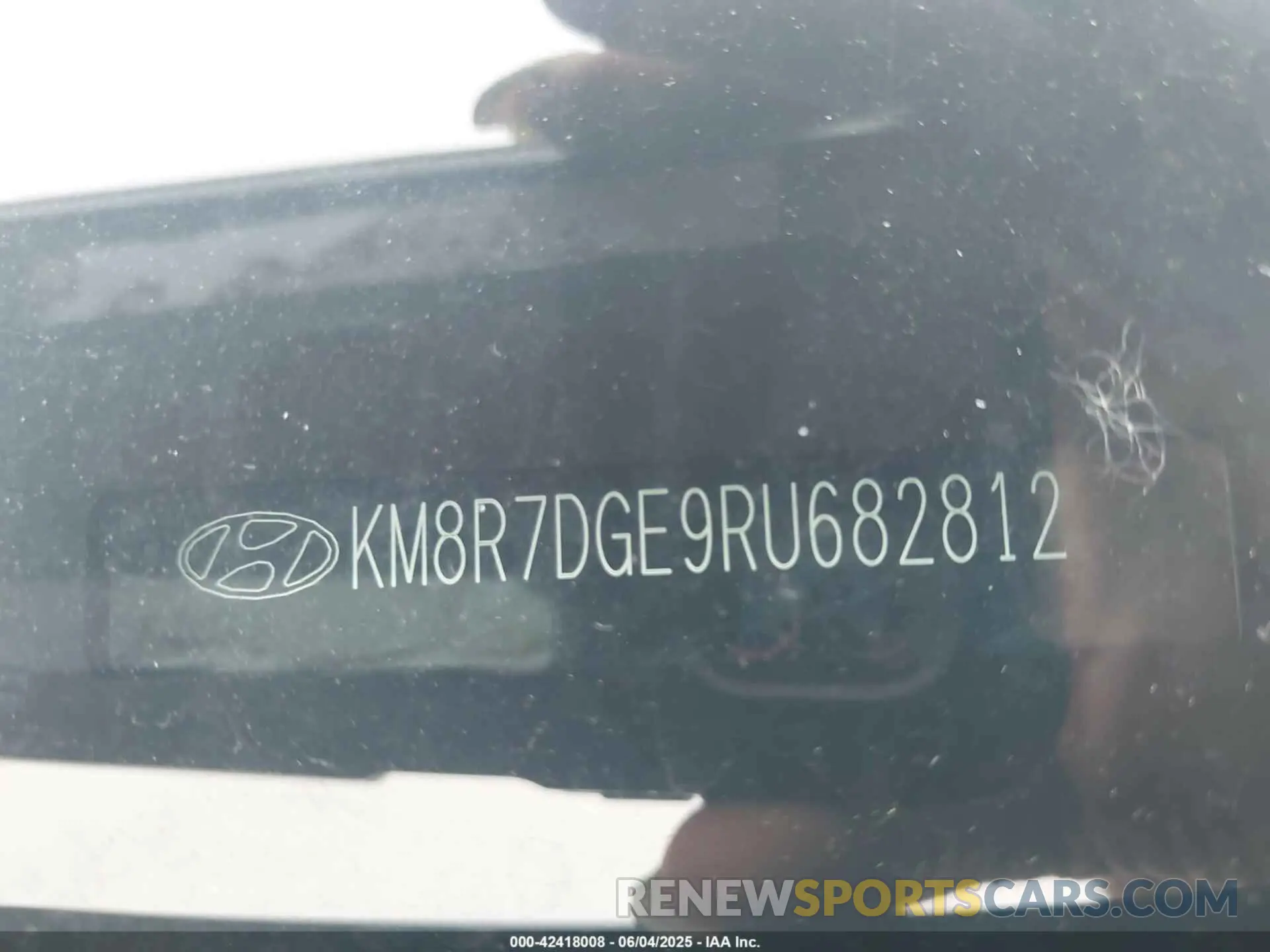 9 Photograph of a damaged car KM8R7DGE9RU682812 HYUNDAI PALISADE 2024
