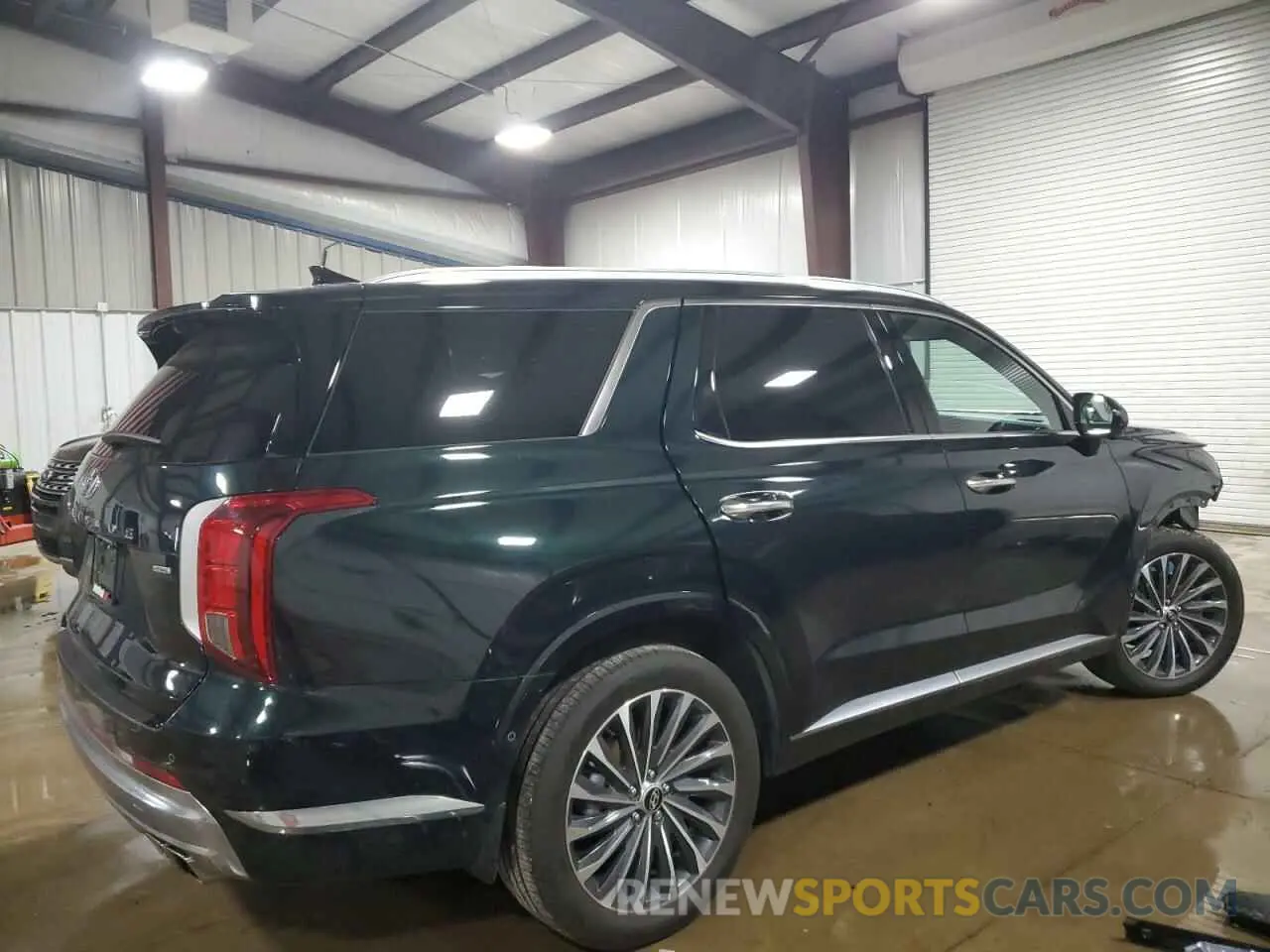 3 Photograph of a damaged car KM8R7DGE9RU682857 HYUNDAI PALISADE 2024