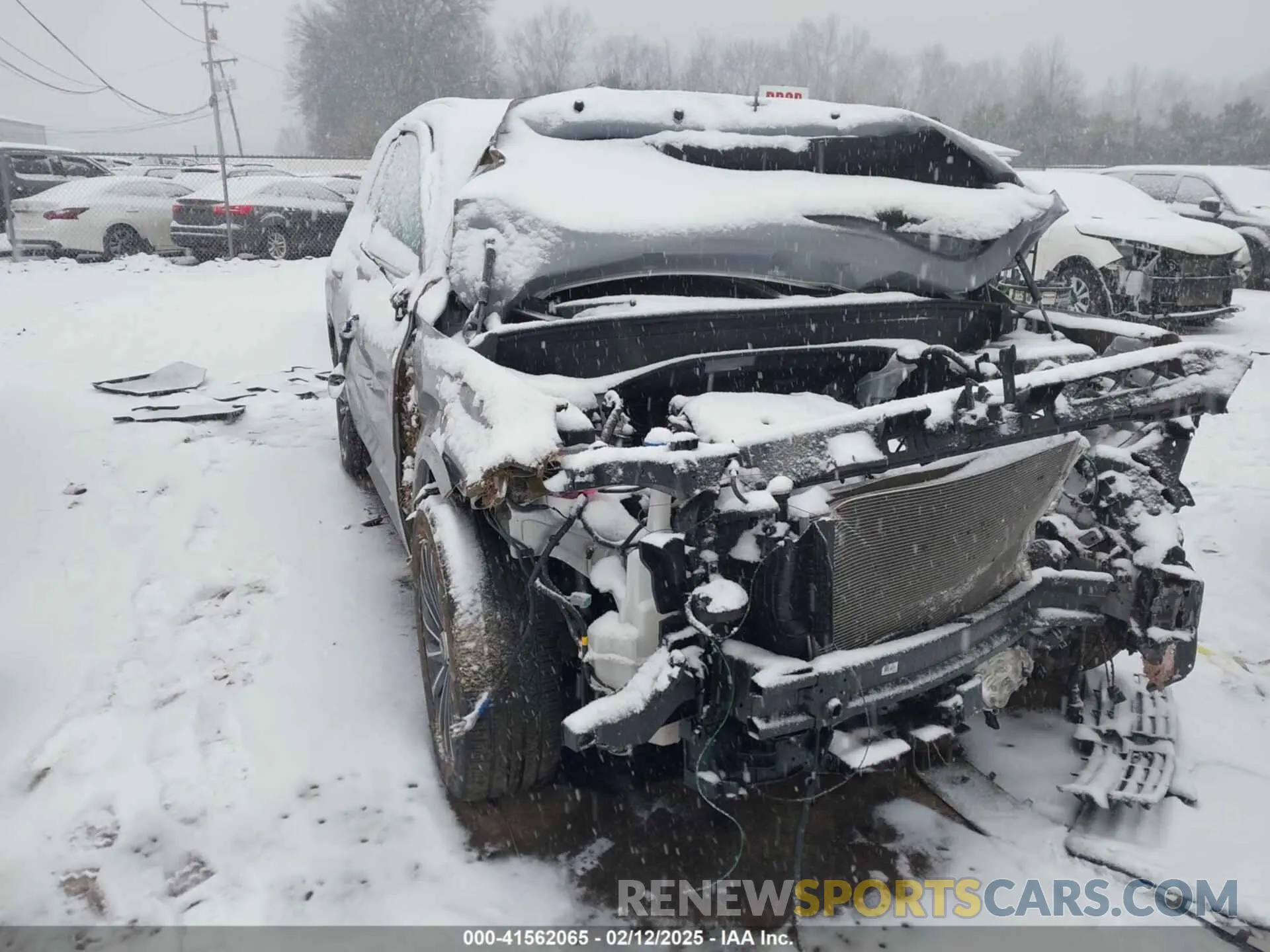 1 Photograph of a damaged car KM8R7DGE9RU683636 HYUNDAI PALISADE 2024