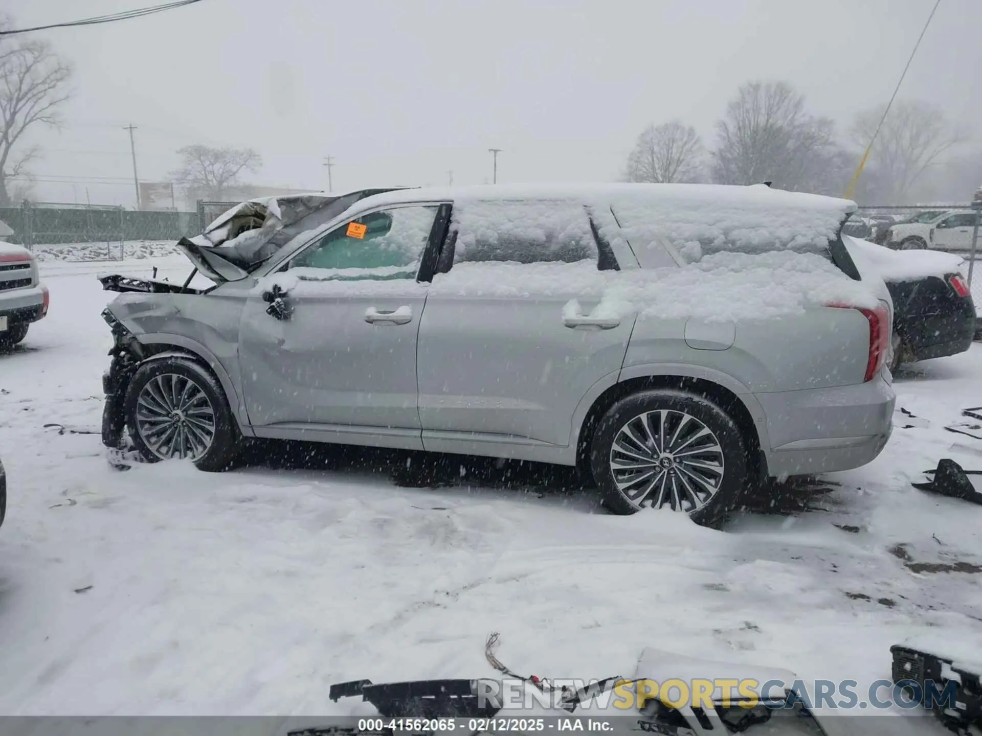 15 Photograph of a damaged car KM8R7DGE9RU683636 HYUNDAI PALISADE 2024