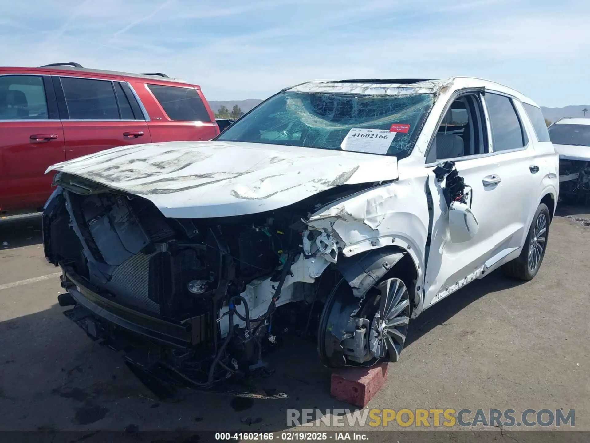 6 Photograph of a damaged car KM8R7DGE9RU702184 HYUNDAI PALISADE 2024