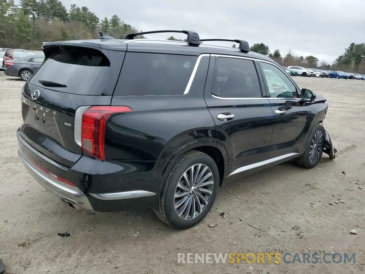 3 Photograph of a damaged car KM8R7DGE9RU709393 HYUNDAI PALISADE 2024