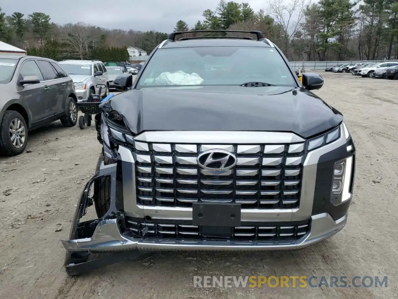 5 Photograph of a damaged car KM8R7DGE9RU709393 HYUNDAI PALISADE 2024