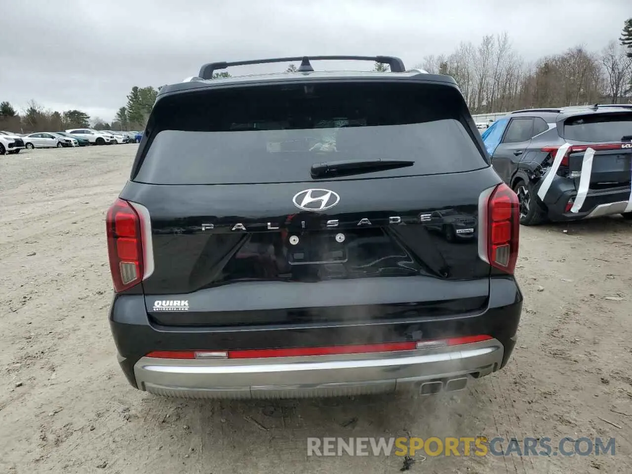 6 Photograph of a damaged car KM8R7DGE9RU709393 HYUNDAI PALISADE 2024