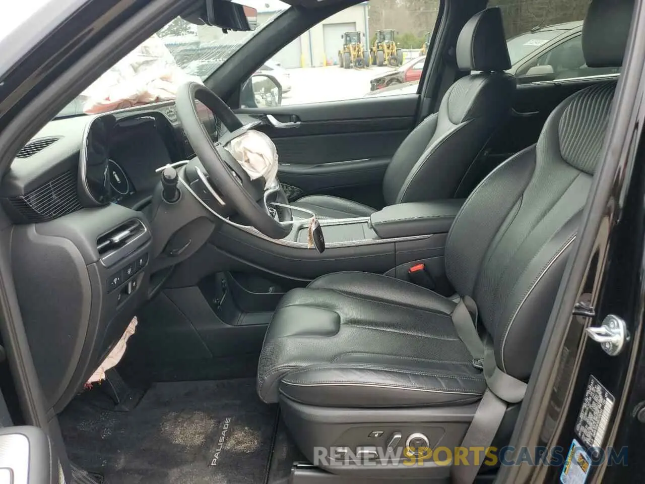 7 Photograph of a damaged car KM8R7DGE9RU709393 HYUNDAI PALISADE 2024