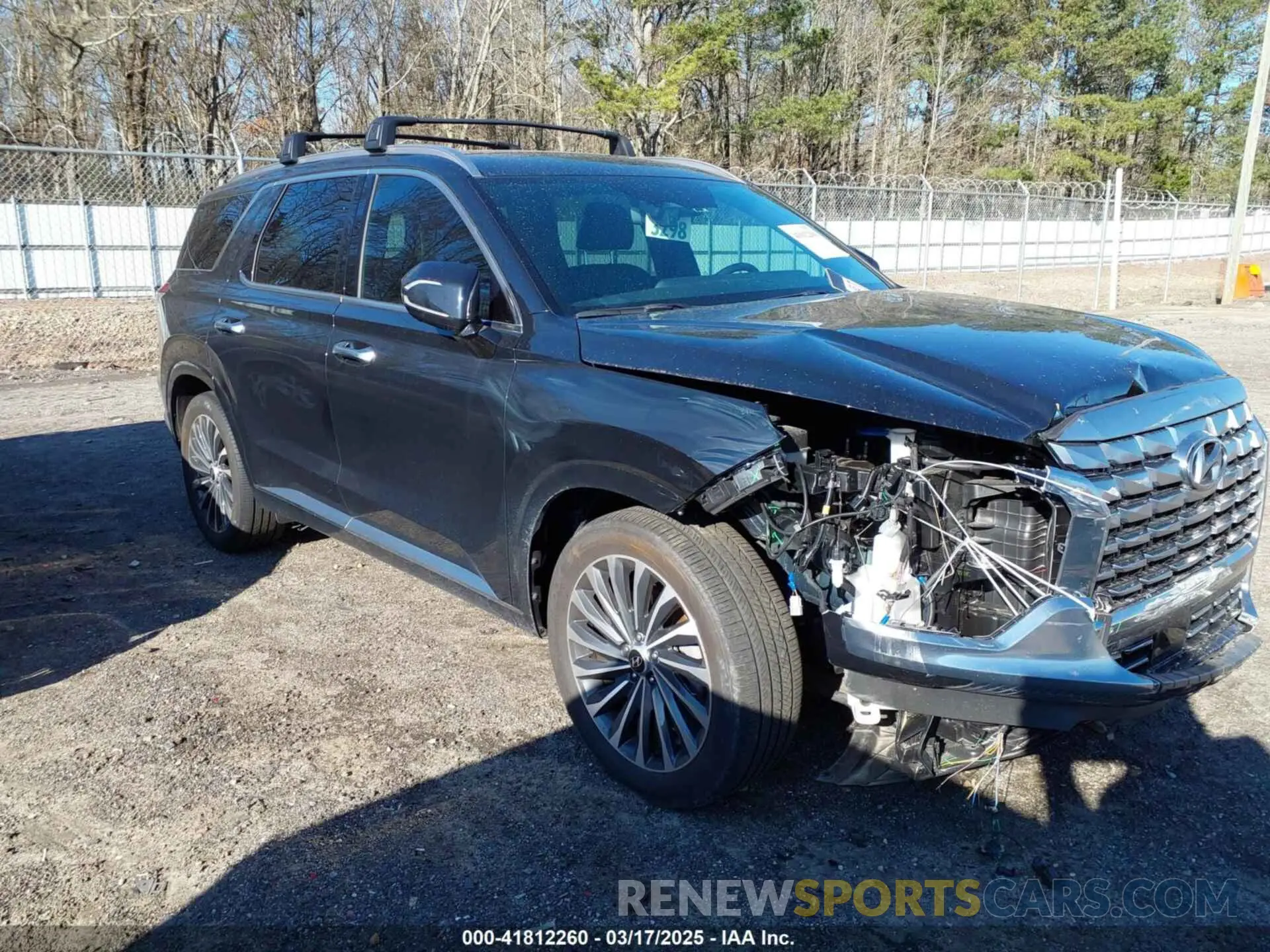 1 Photograph of a damaged car KM8R7DGE9RU729191 HYUNDAI PALISADE 2024