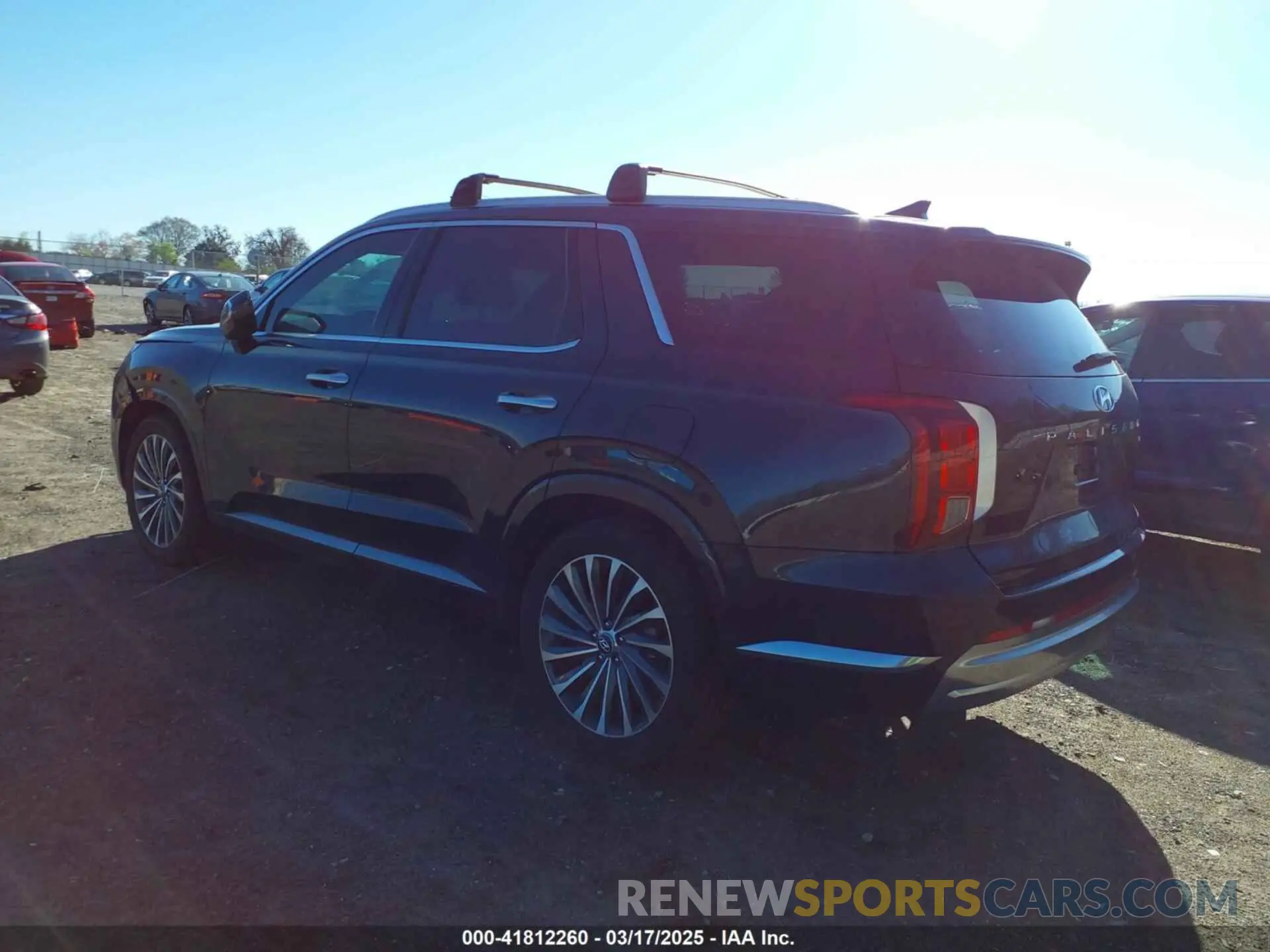 3 Photograph of a damaged car KM8R7DGE9RU729191 HYUNDAI PALISADE 2024