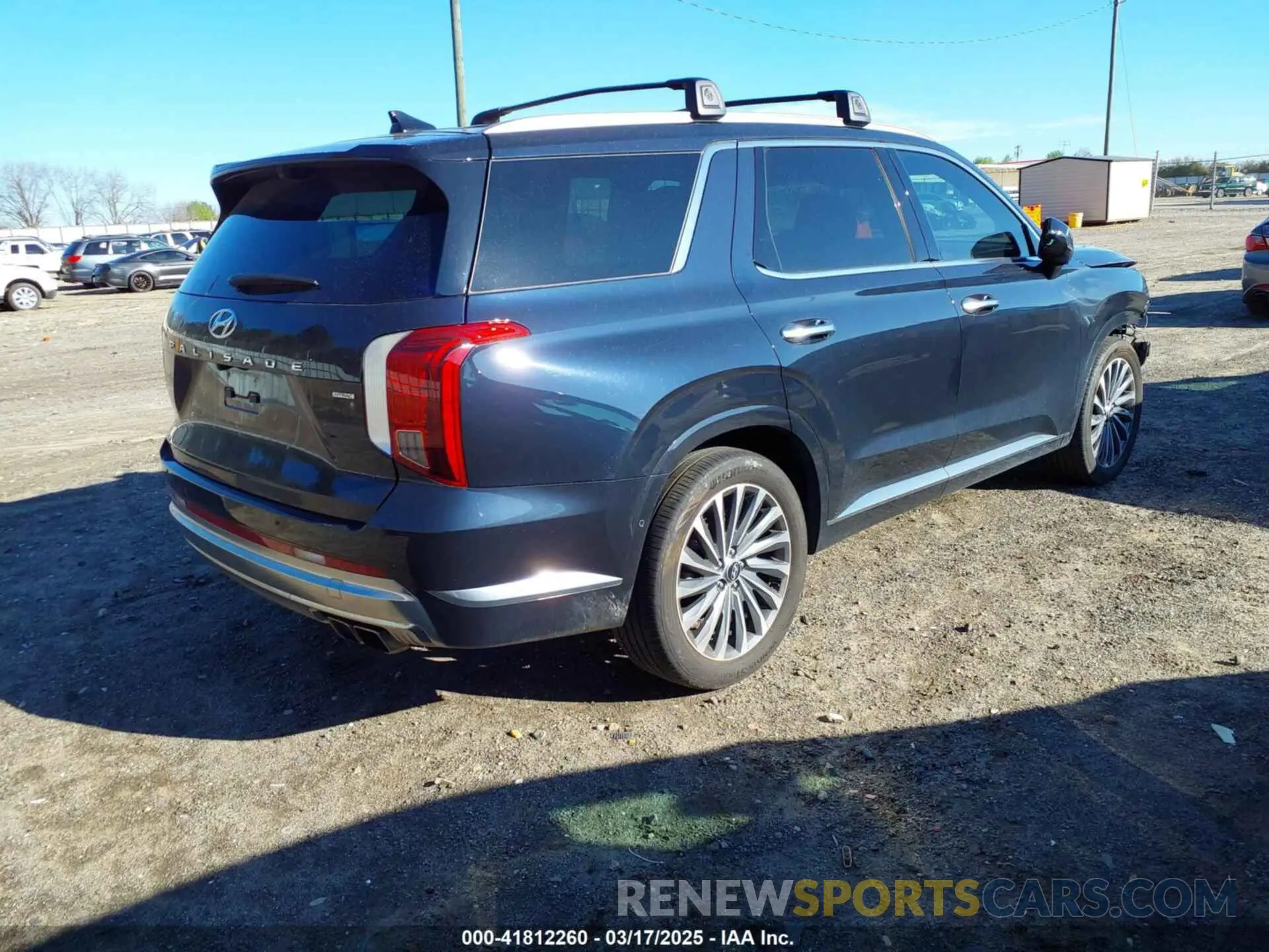 4 Photograph of a damaged car KM8R7DGE9RU729191 HYUNDAI PALISADE 2024