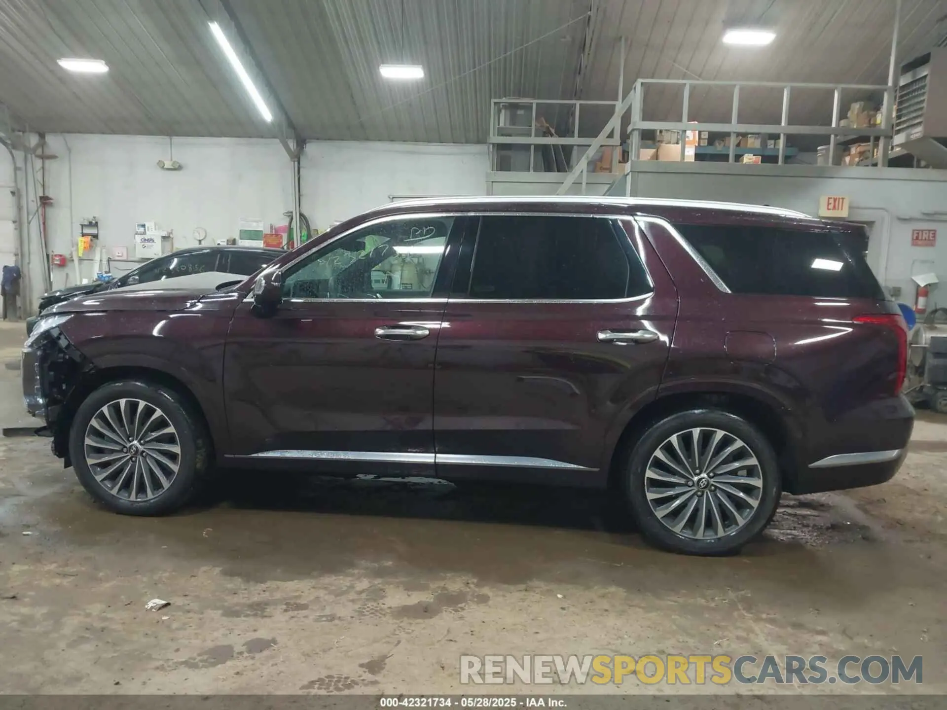 14 Photograph of a damaged car KM8R7DGE9RU768864 HYUNDAI PALISADE 2024