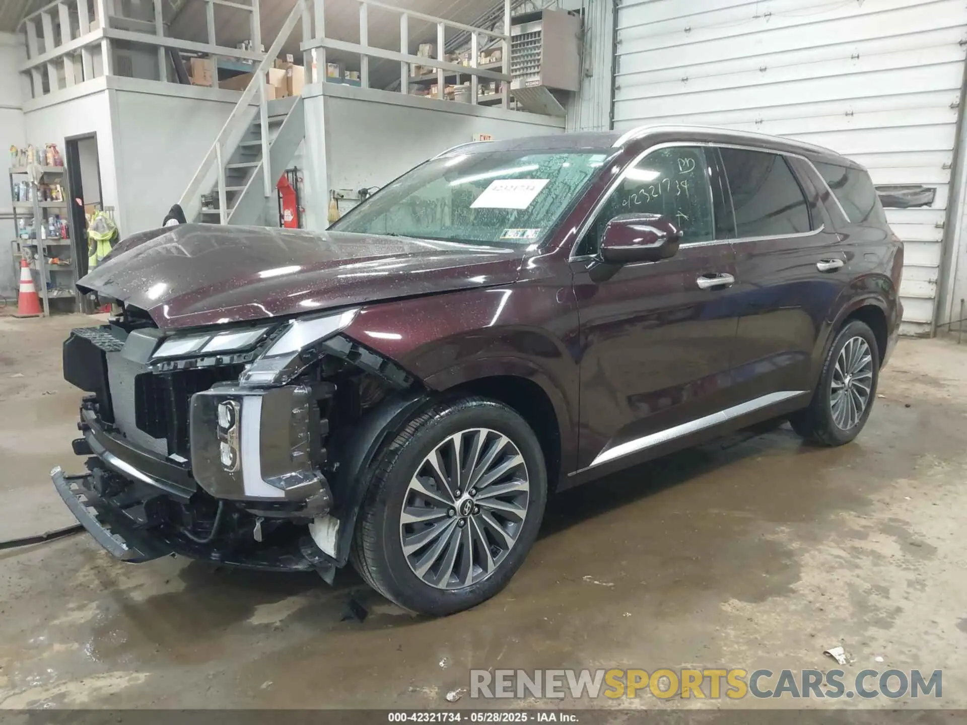 2 Photograph of a damaged car KM8R7DGE9RU768864 HYUNDAI PALISADE 2024