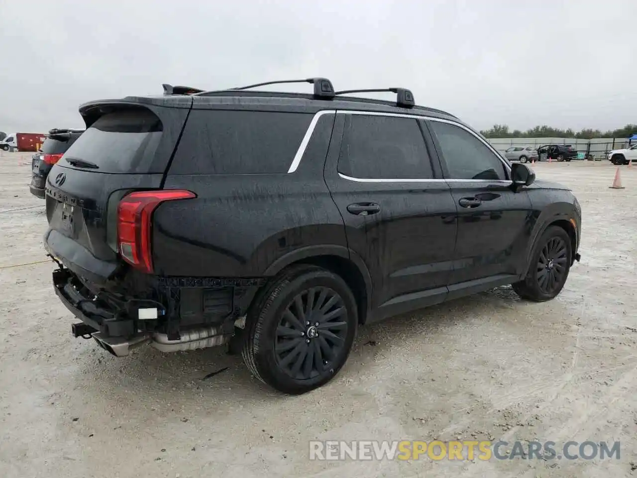 3 Photograph of a damaged car KM8R7DGEXRU706518 HYUNDAI PALISADE 2024