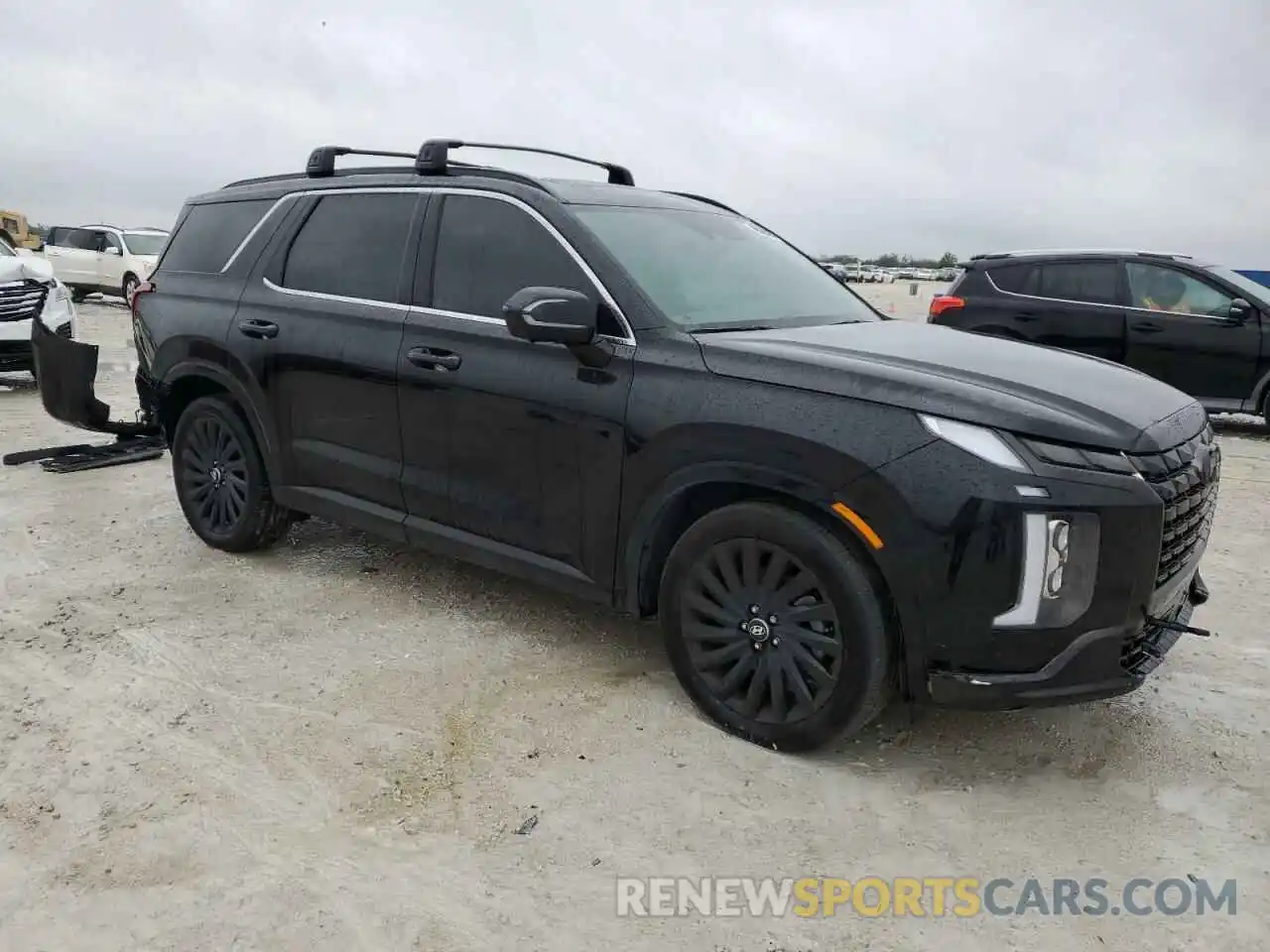 4 Photograph of a damaged car KM8R7DGEXRU706518 HYUNDAI PALISADE 2024