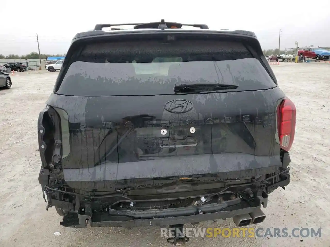 6 Photograph of a damaged car KM8R7DGEXRU706518 HYUNDAI PALISADE 2024