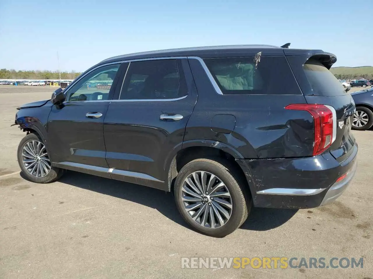 2 Photograph of a damaged car KM8R7DGEXRU708611 HYUNDAI PALISADE 2024