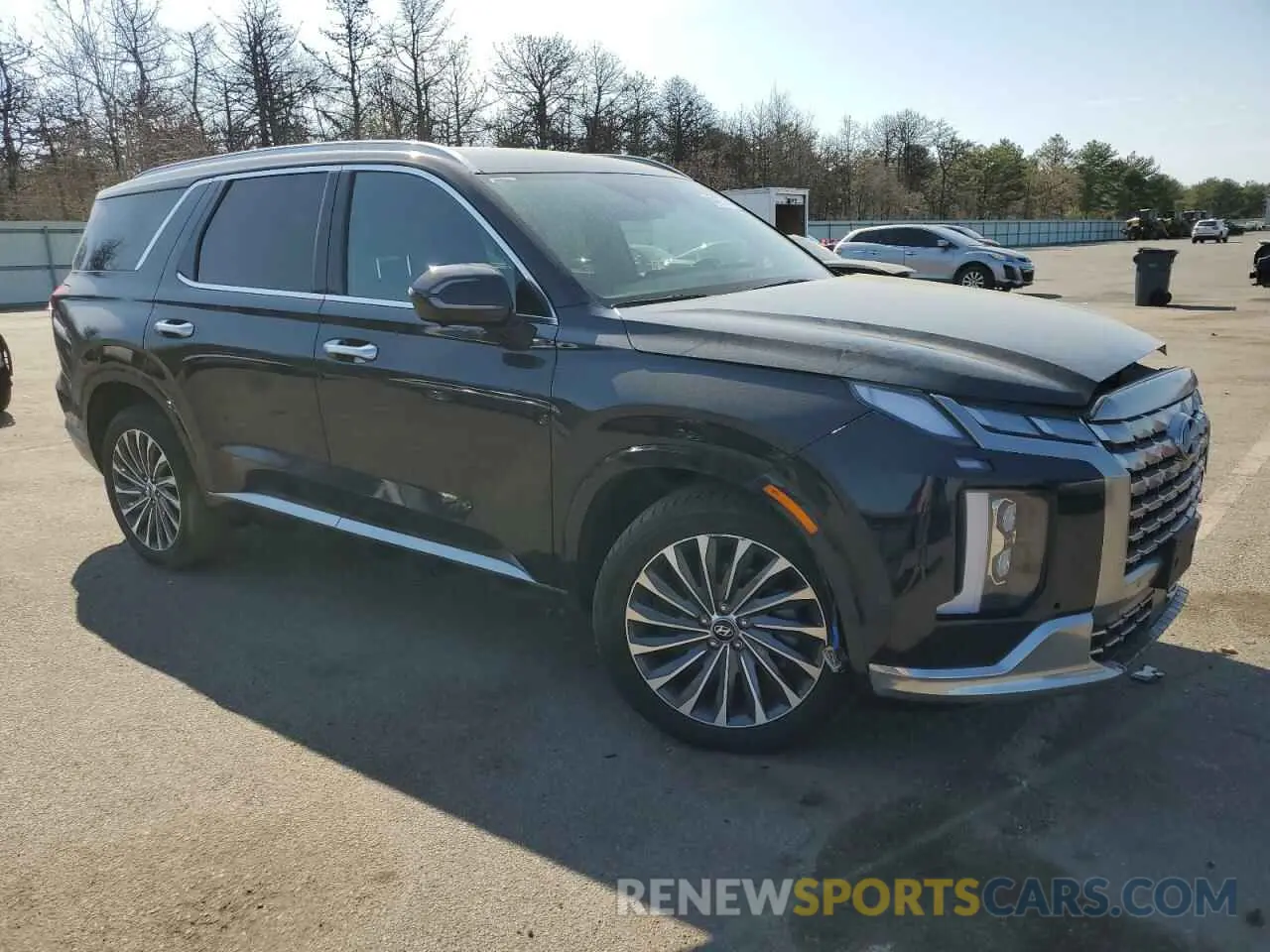 4 Photograph of a damaged car KM8R7DGEXRU708611 HYUNDAI PALISADE 2024