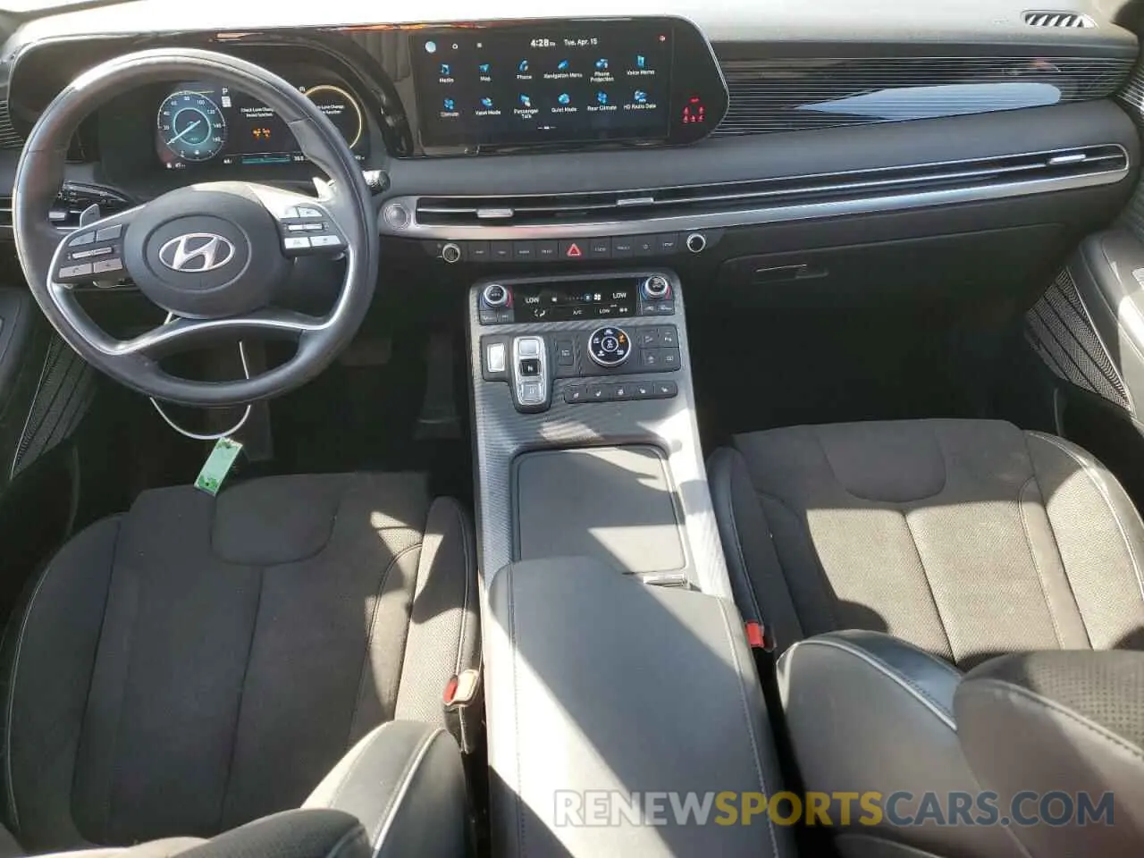 8 Photograph of a damaged car KM8R7DGEXRU712125 HYUNDAI PALISADE 2024