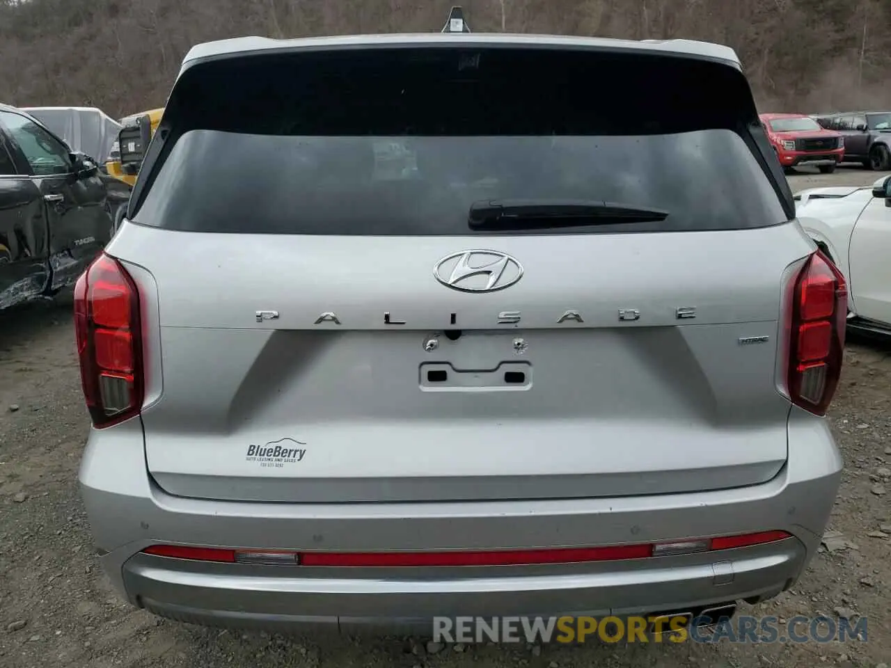 6 Photograph of a damaged car KM8R7DGEXRU754861 HYUNDAI PALISADE 2024