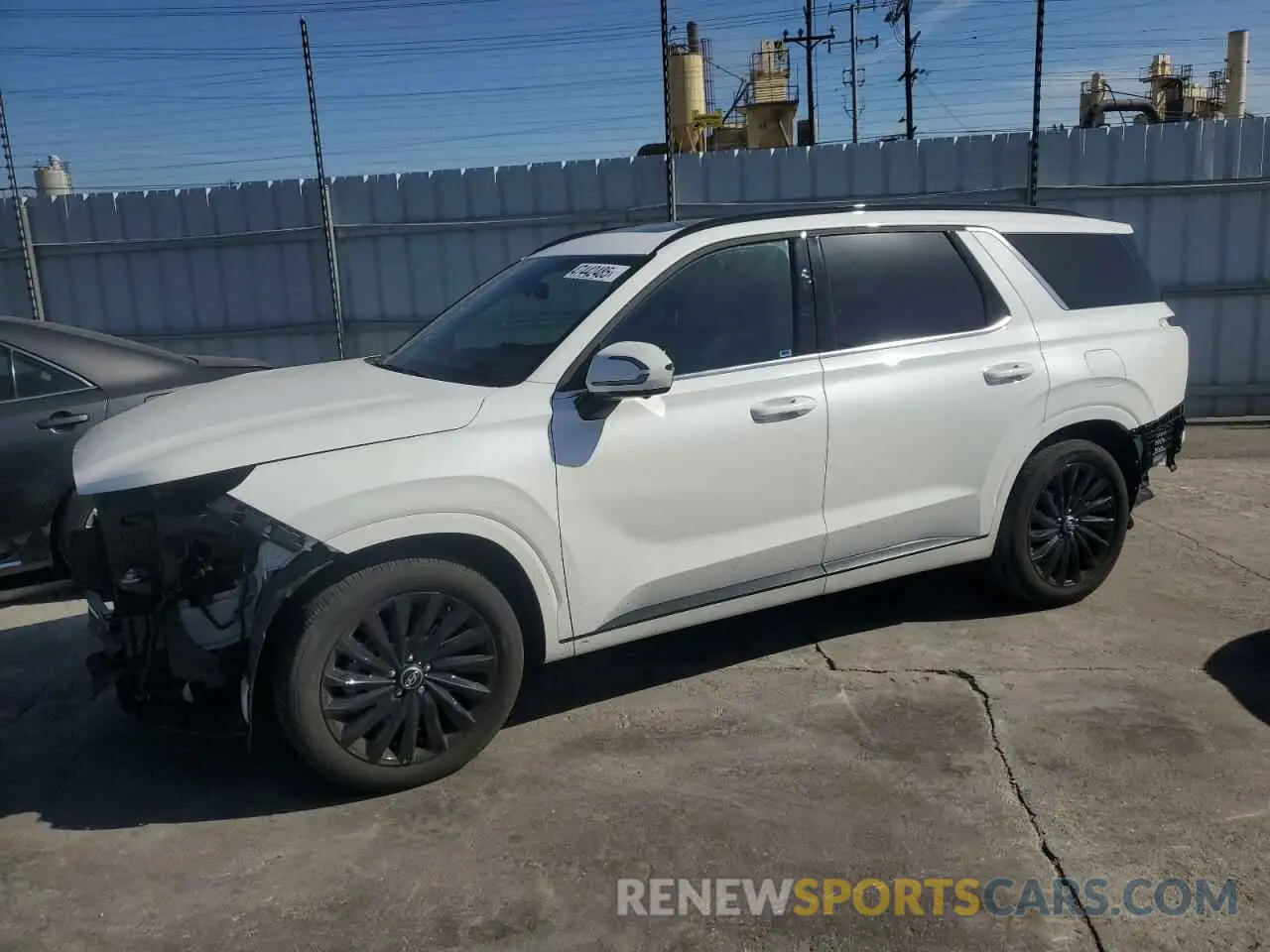 1 Photograph of a damaged car KM8R7DGEXRU780604 HYUNDAI PALISADE 2024